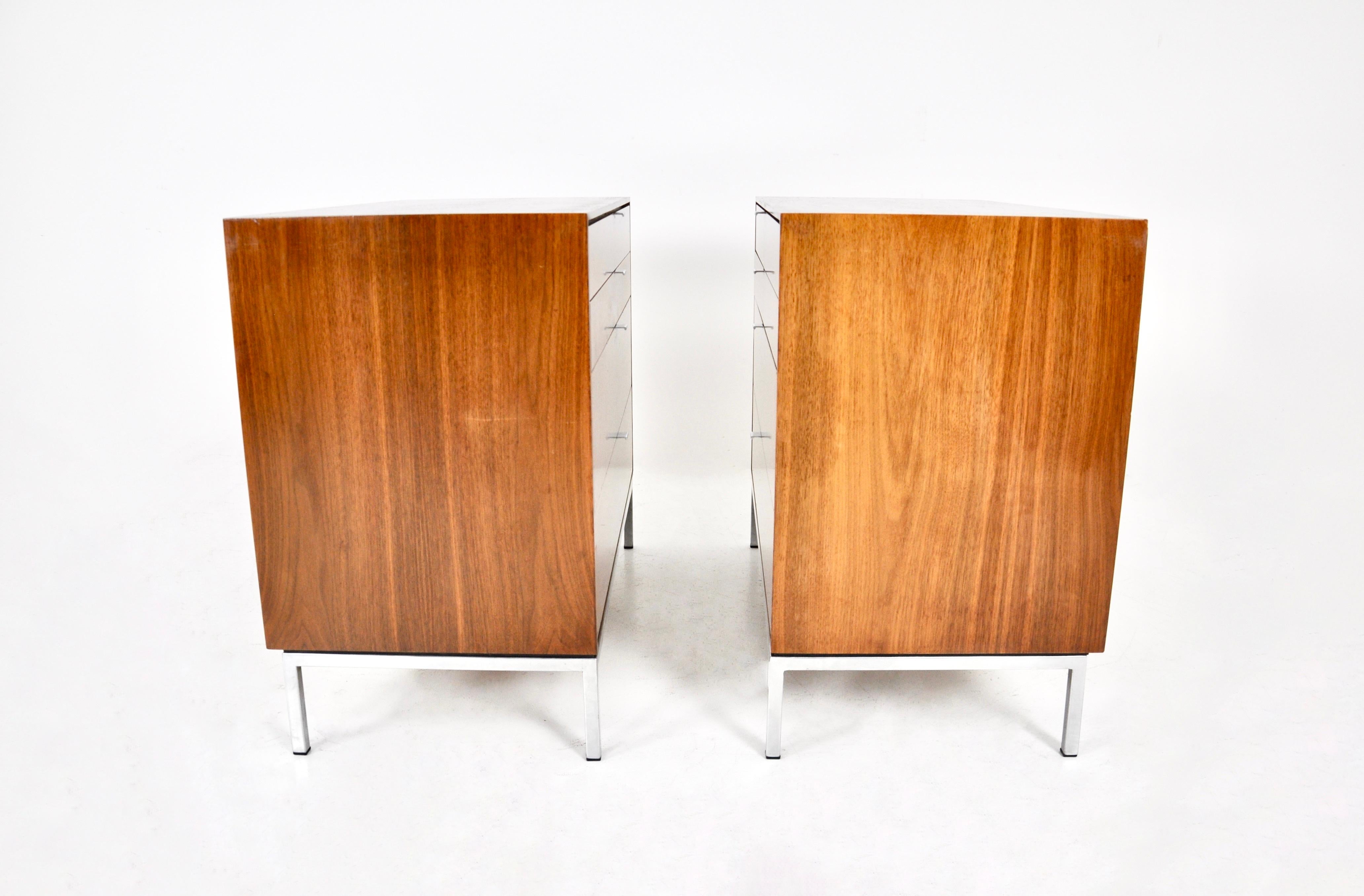 Mid-20th Century Sideboard by Florence Knoll Bassett for Knoll International, 1960s, set of 2