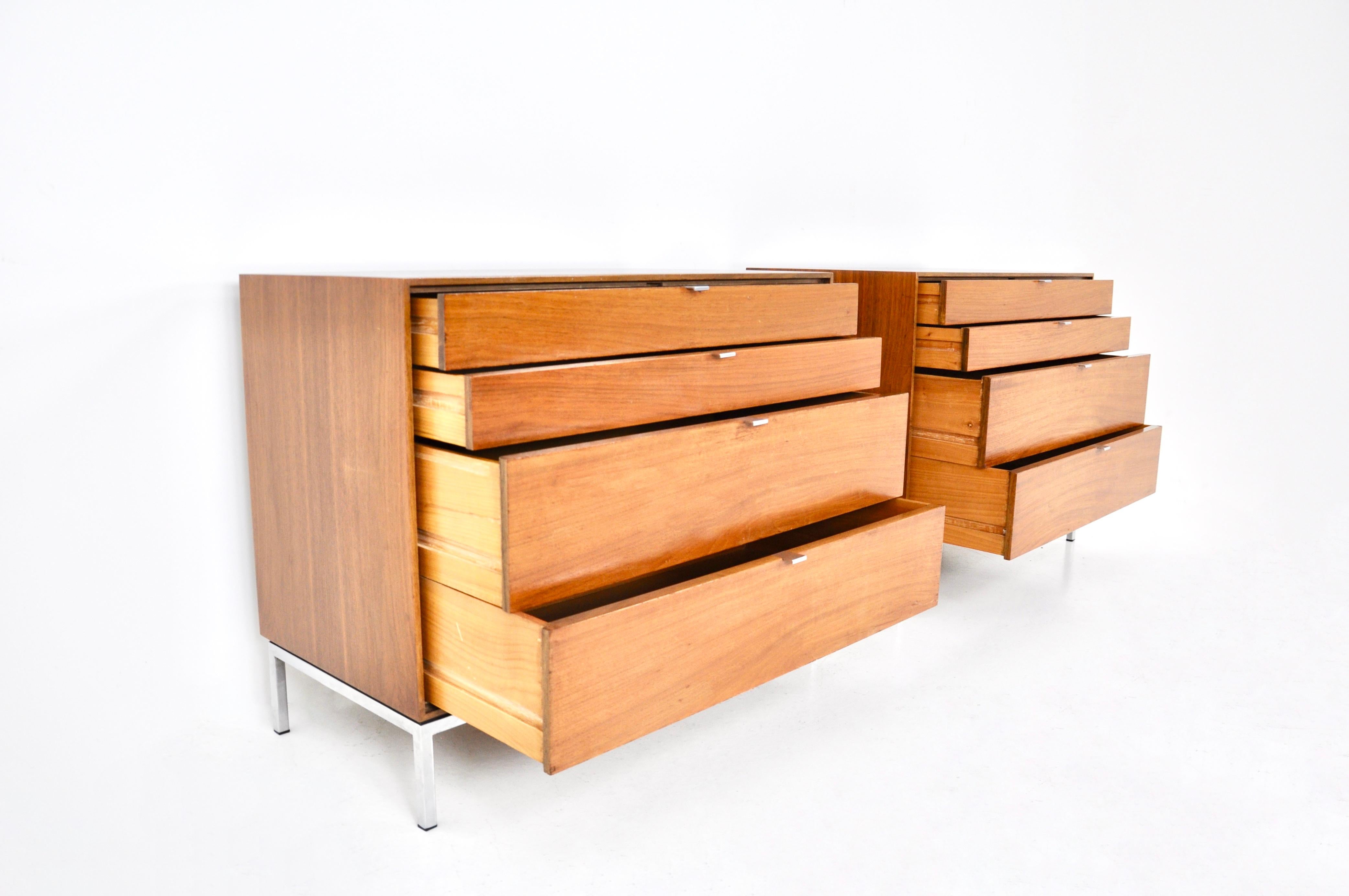 Sideboard by Florence Knoll Bassett for Knoll International, 1960s, set of 2 2