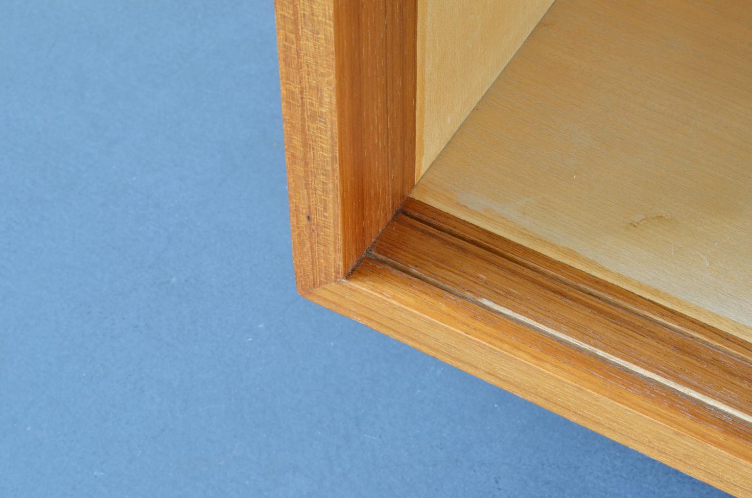 Sideboard by Florence Knoll for Knoll International 1960s, Teak and Seagrass For Sale 5