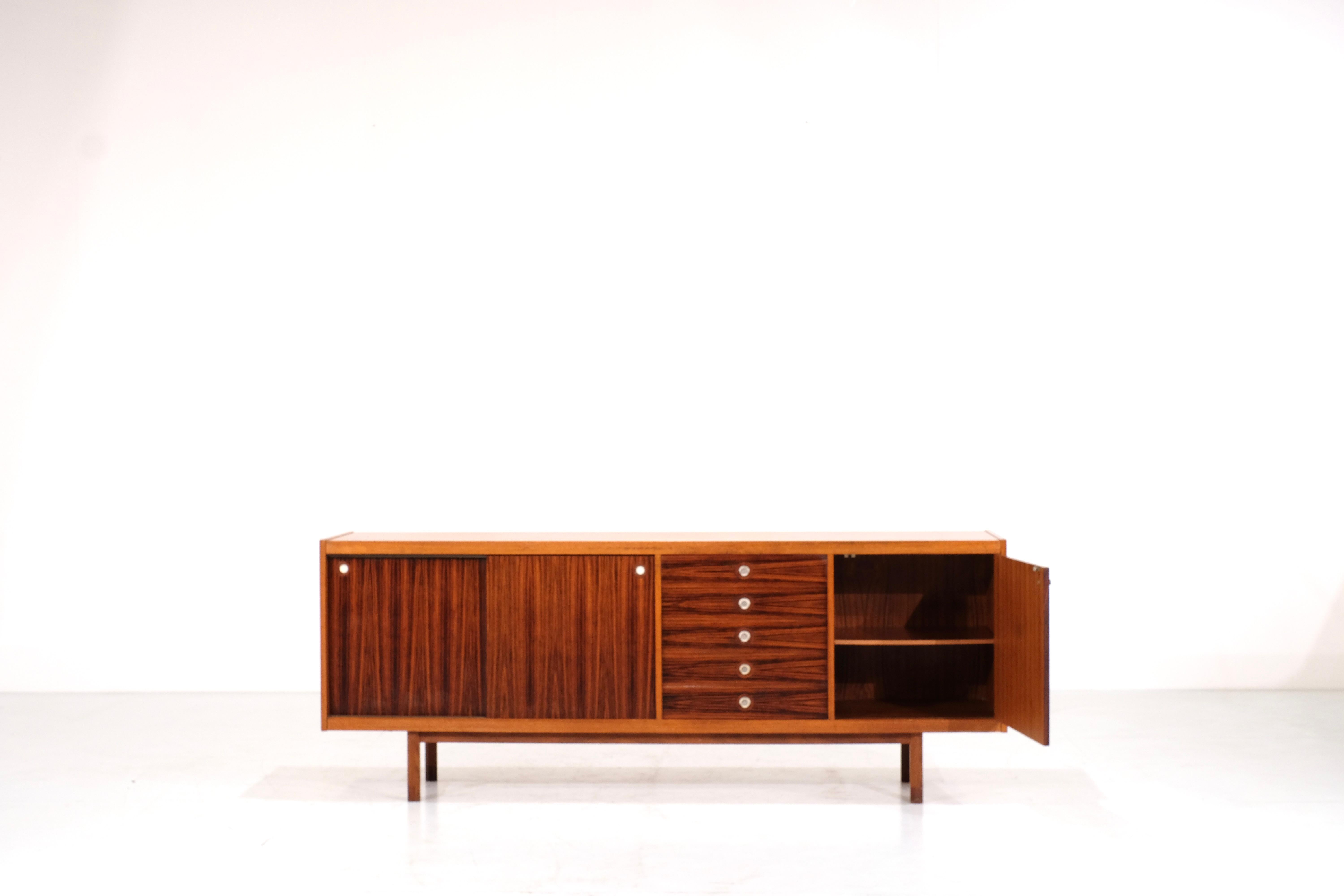 Sideboard by George Coslin - 1950s In Good Condition For Sale In Uccle, BE