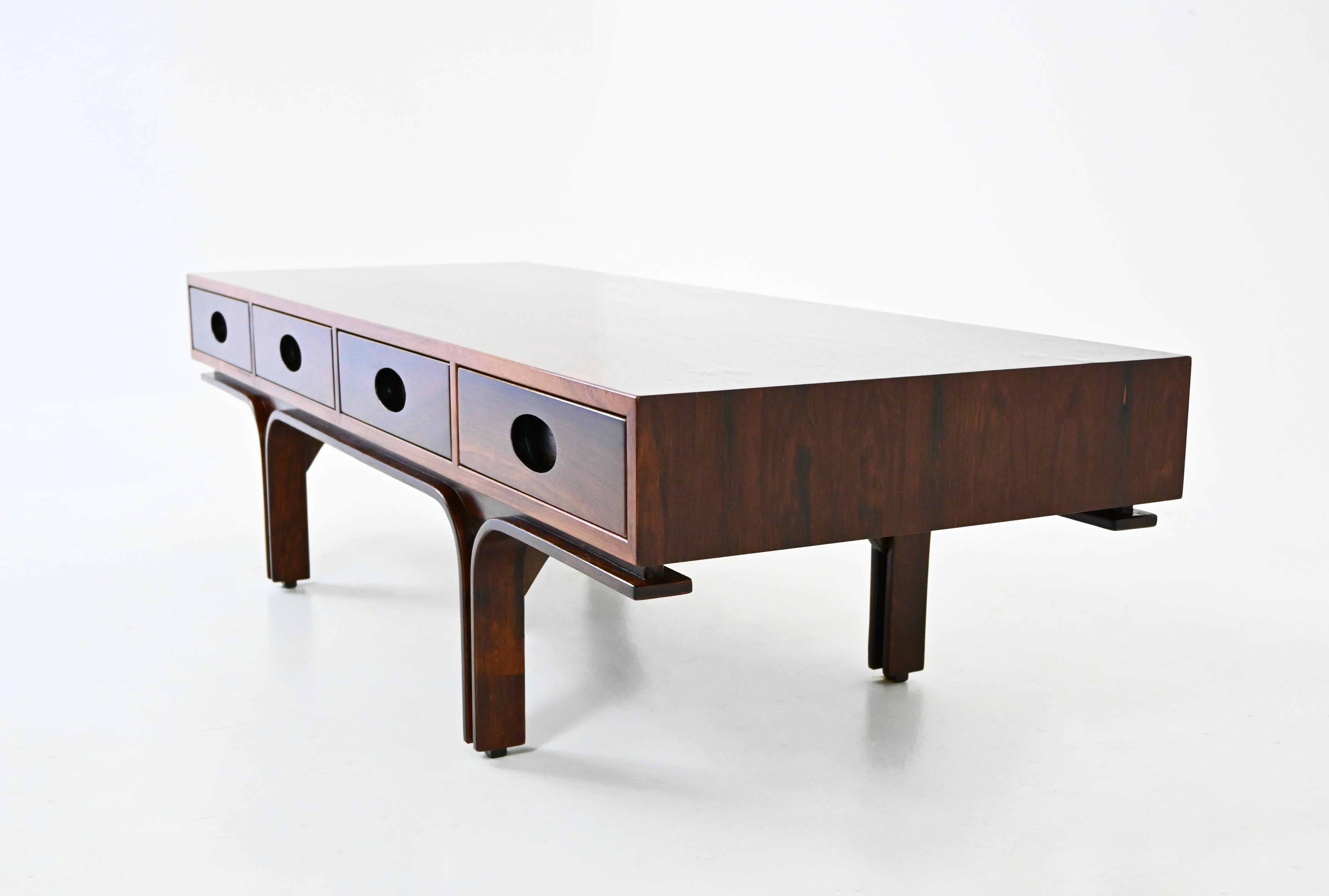 Wood Sideboard by Gianfranco Frattini for Bernini, 1960s For Sale