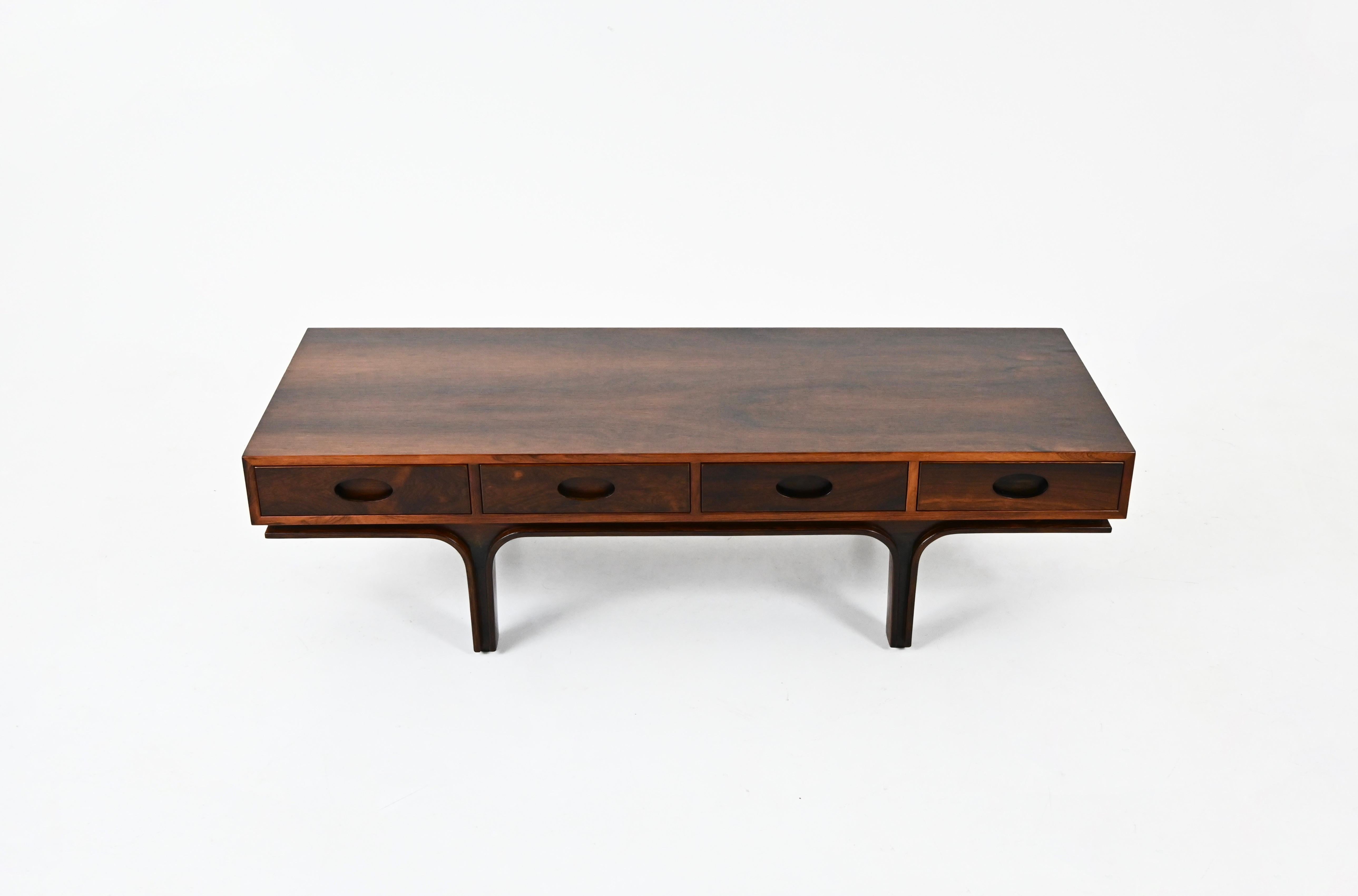 Sideboard by Gianfranco Frattini for Bernini, 1960s For Sale 1