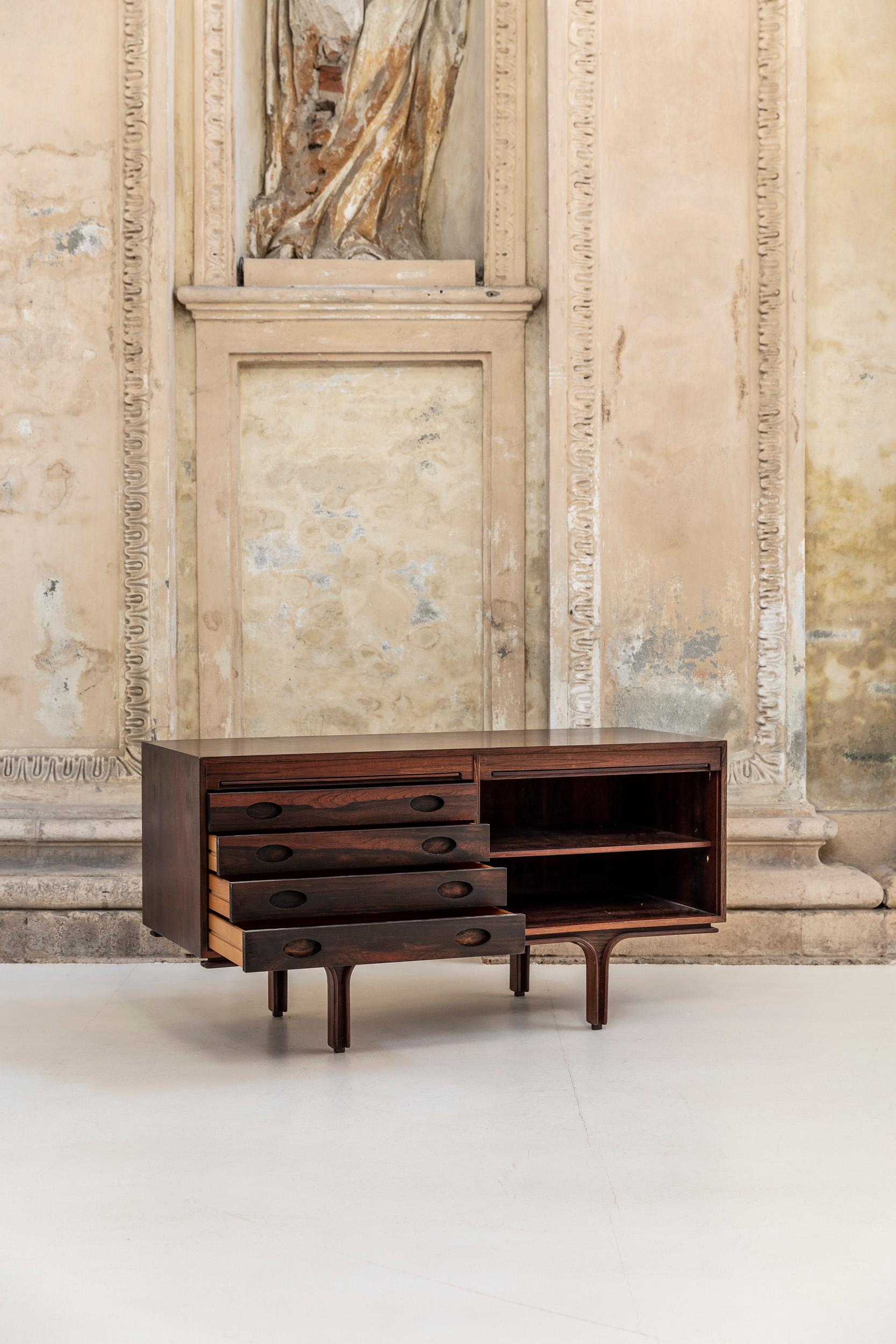 Mid-20th Century Sideboard by Gianfranco Frattini for Bernini