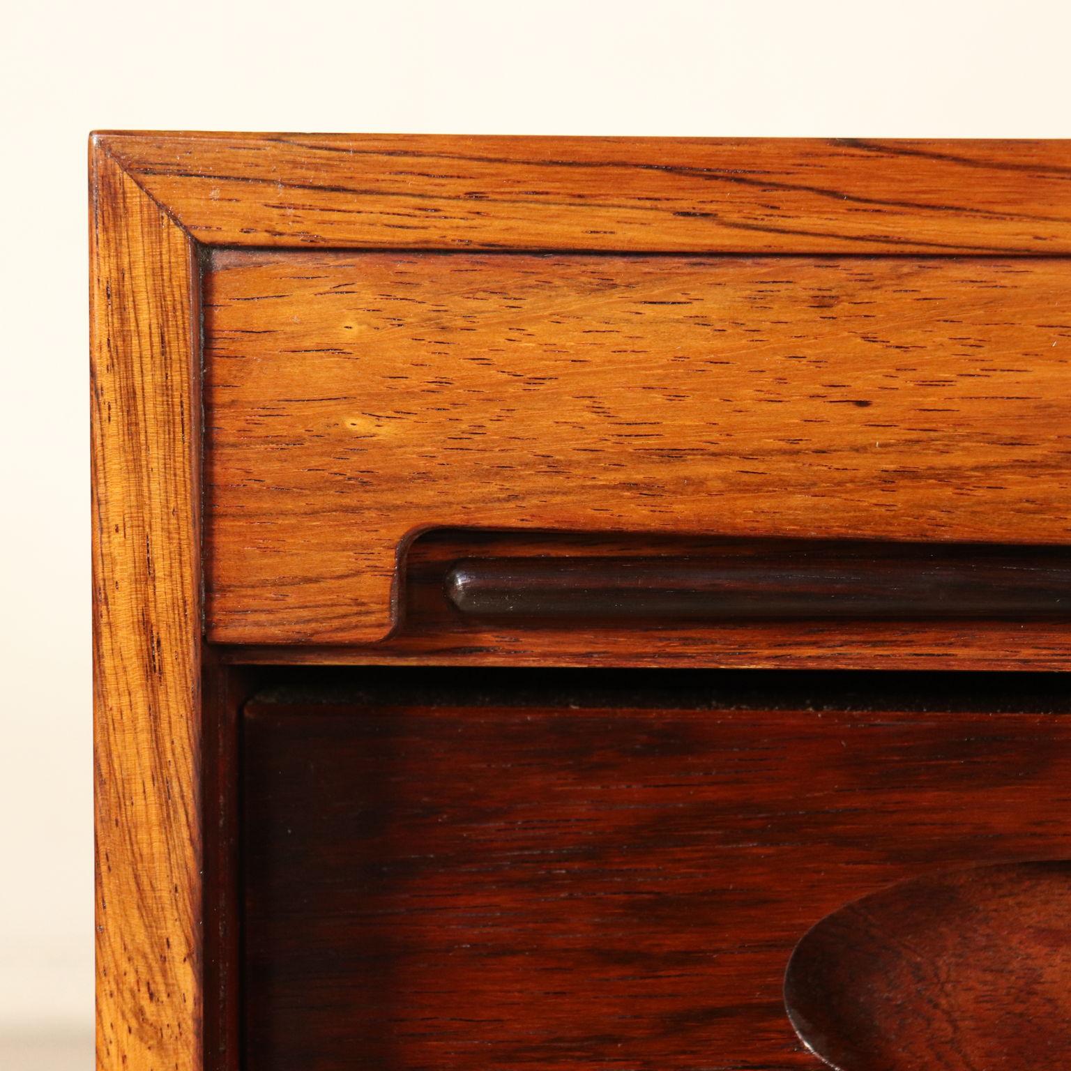 Veneer Sideboard by Gianfranco Frattini for Bernini Vintage, Italy, 1950s-1960s