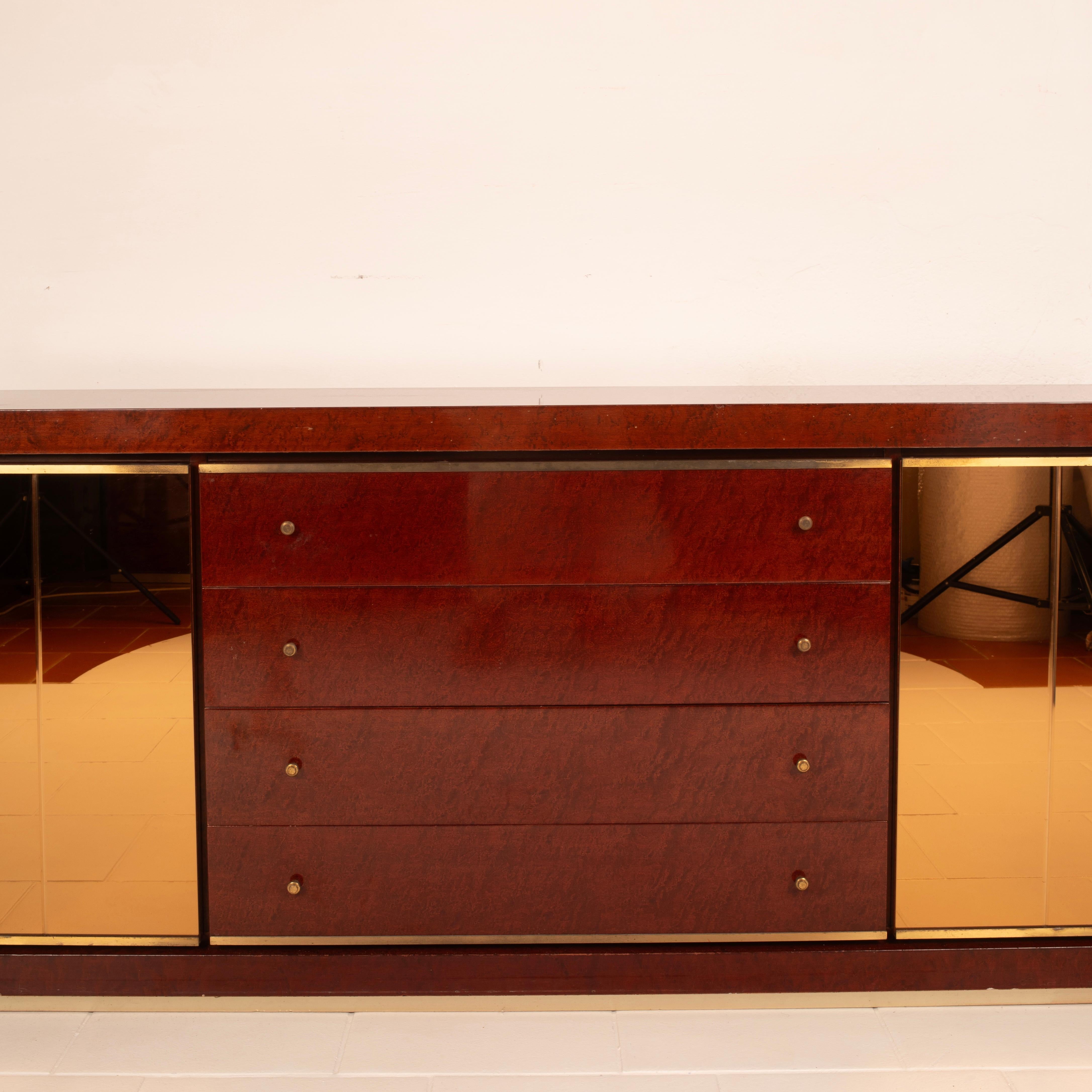Hollywood Regency Sideboard by Gianluigi Gorgoni for Fratelli Turri, 1980 in vendita