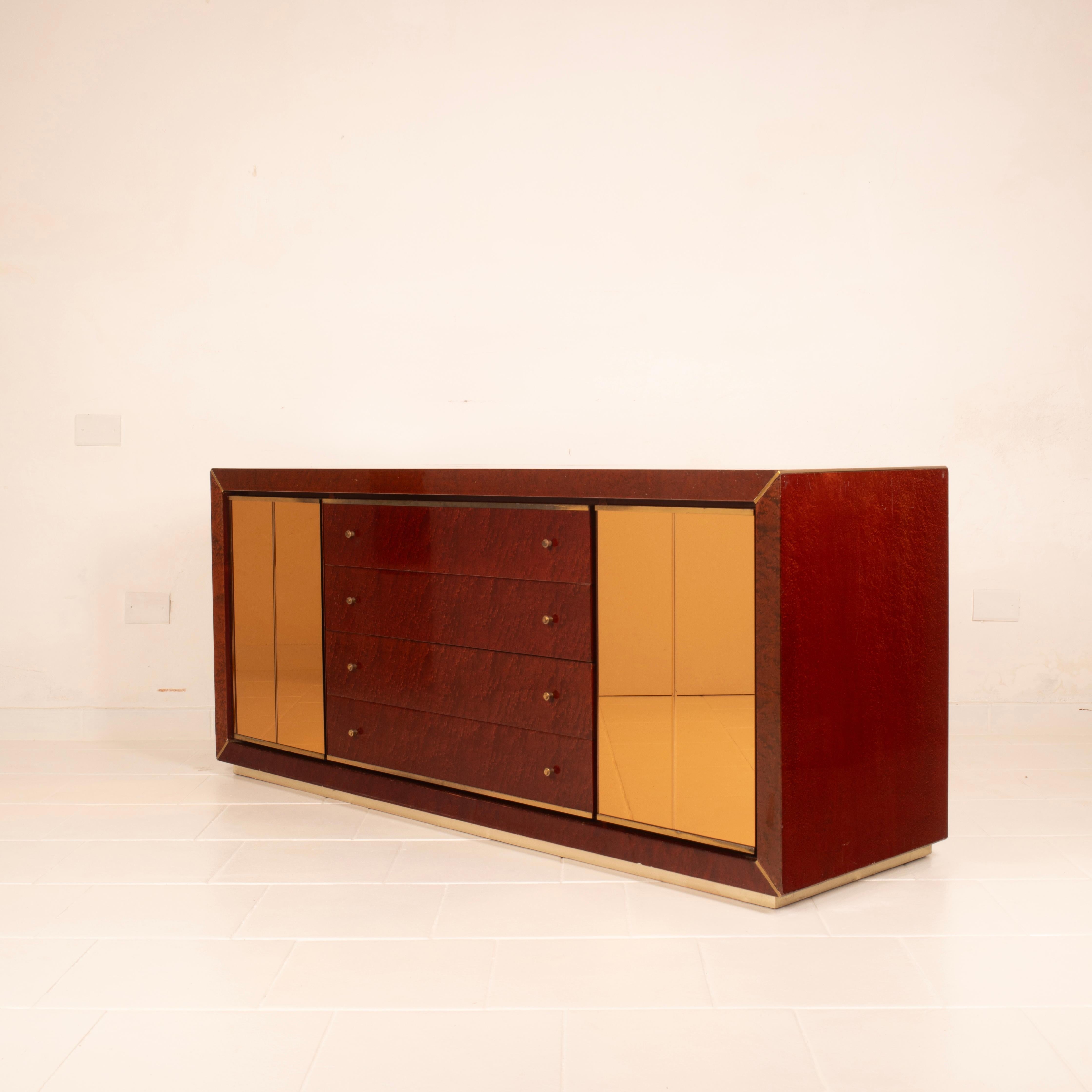Sideboard by Gianluigi Gorgoni for Fratelli Turri, 1980 In condizioni buone in vendita a Conversano, IT