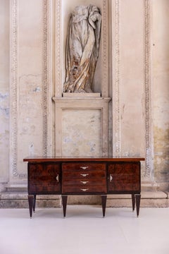 Sideboard by Gio Ponti and Emilio Lancia, Italy, 1920s. Certificate
