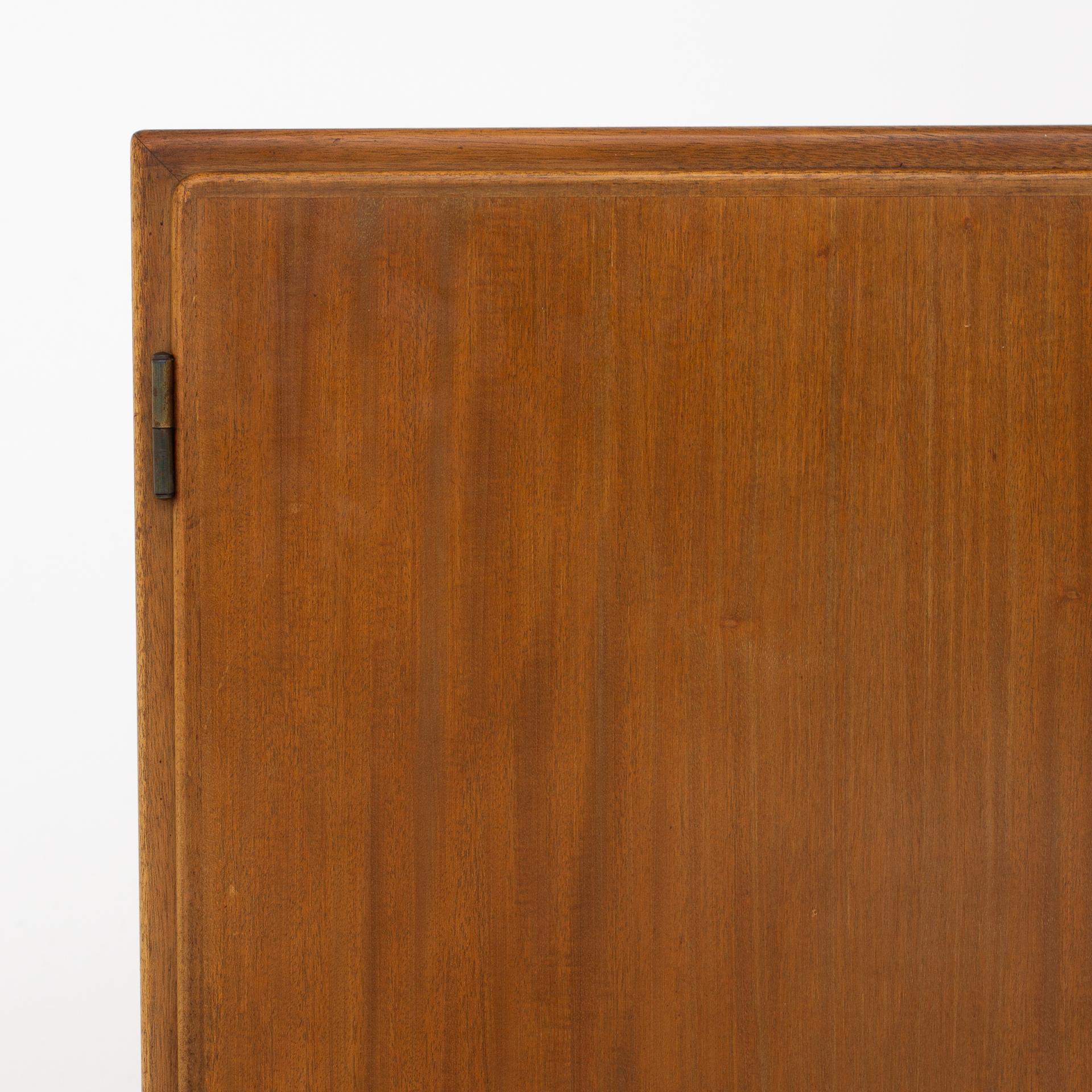 Sideboard in mahogany with five drawers. Maker Gustav Bertelsen.
