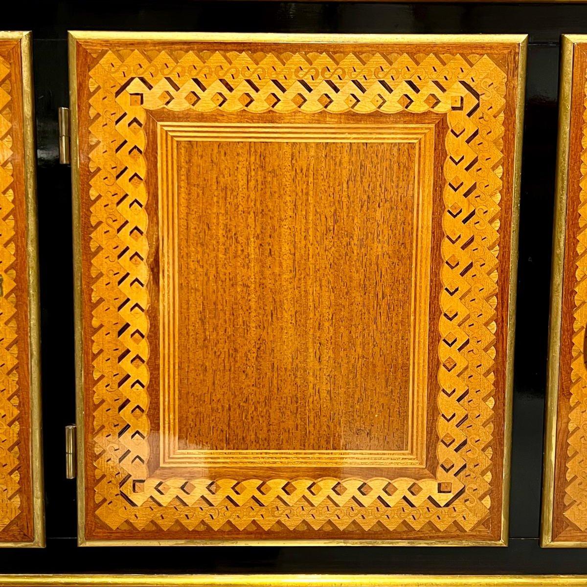 Sideboard von Hans Wauer, Möbelwerkstätte München, Deutschland, 1950er Jahre im Zustand „Gut“ im Angebot in New York, NY