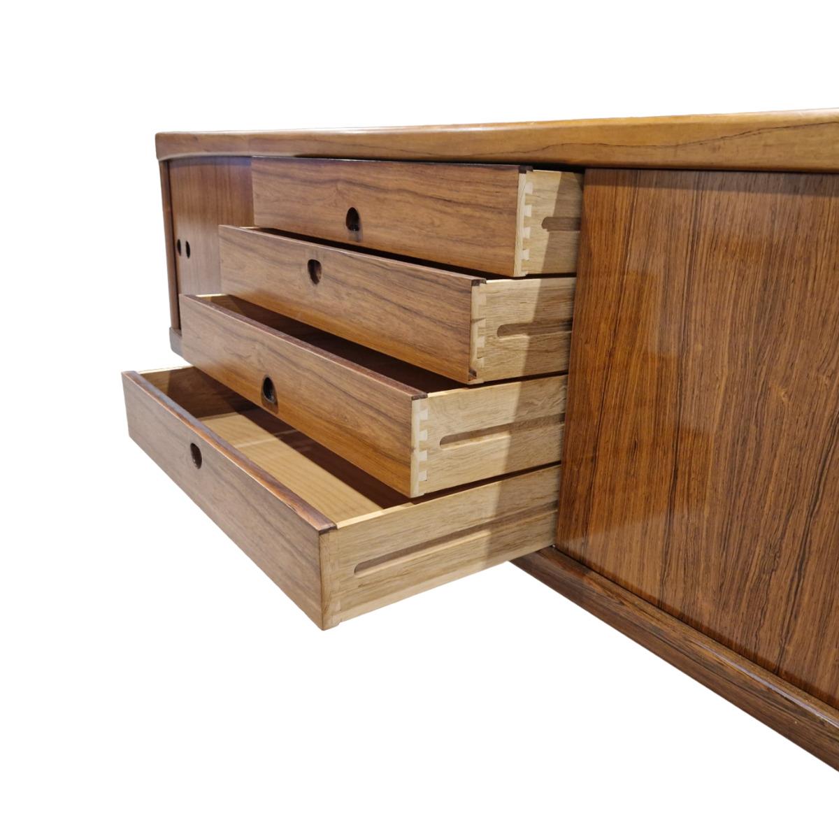 Sideboard by Henri Walter Klein for Bramin publisher, Denmark 1960's In Good Condition In Brussels , BE