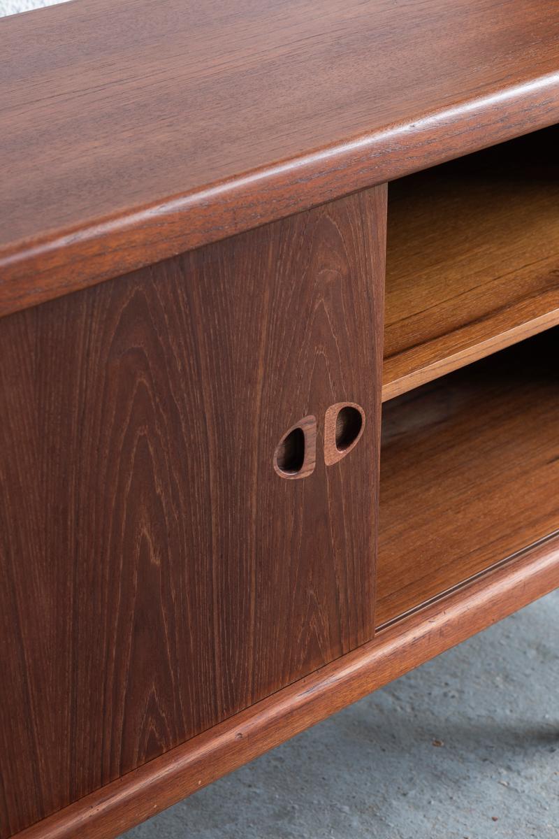 H.W. Klein Sideboard aus Teakholz für Bramin, Dänemark, 1960er Jahre (Holz)