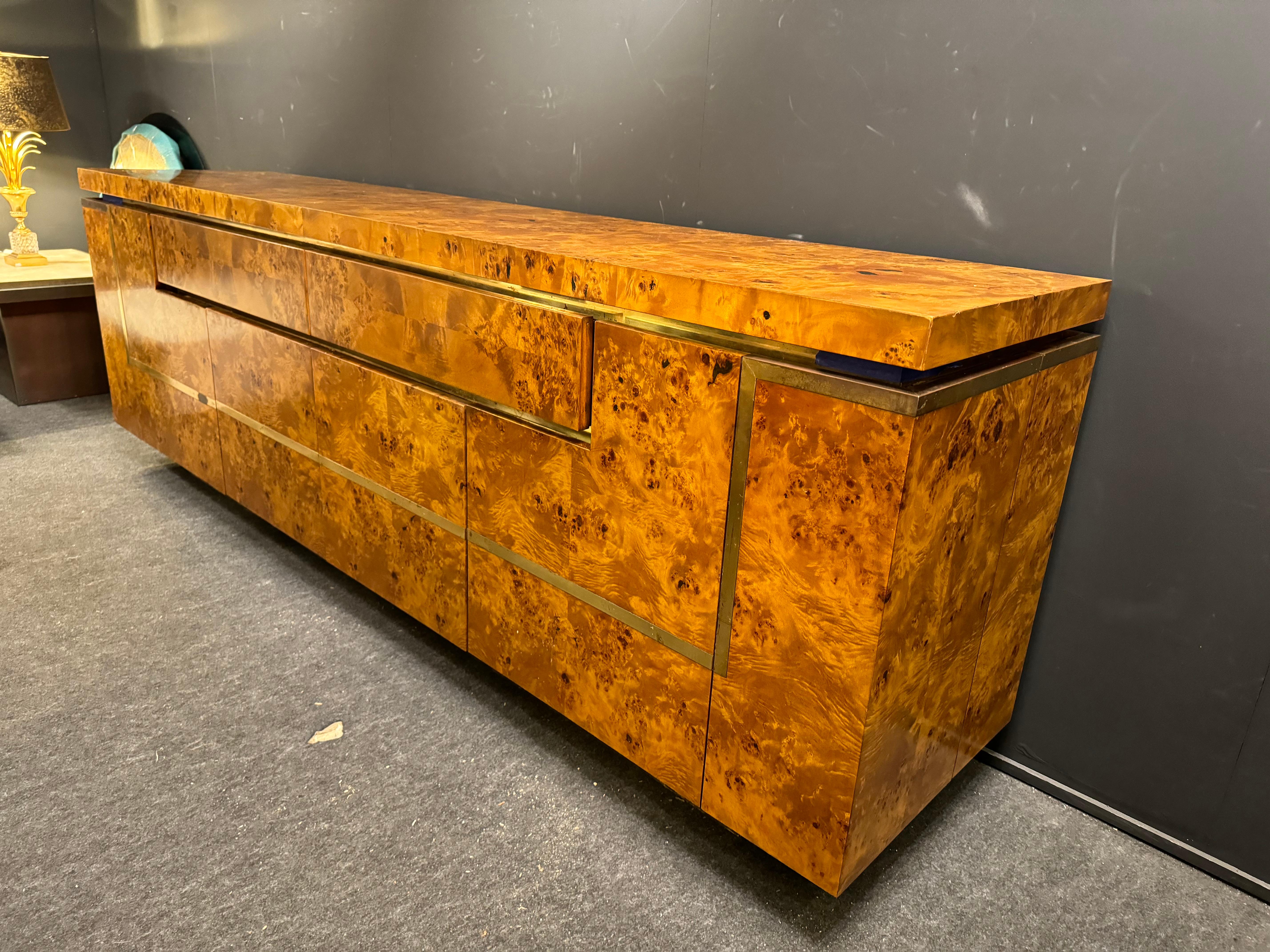 Modern Sideboard by Jean Claude Mahey For Sale