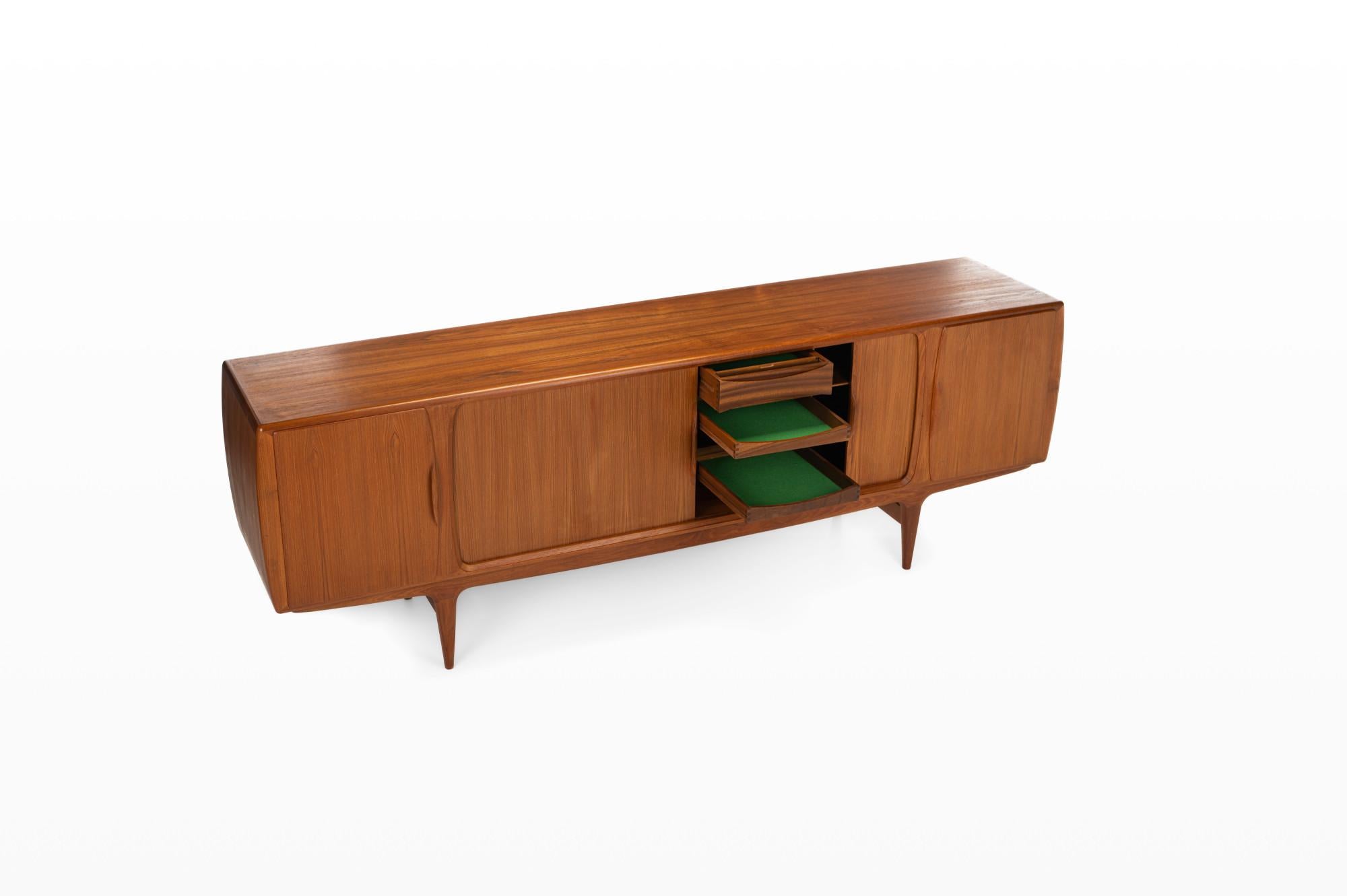 Scandinavian Modern Sideboard by Johannes Andersen for Uldum Møbelfabrik, Denmark, 1960s