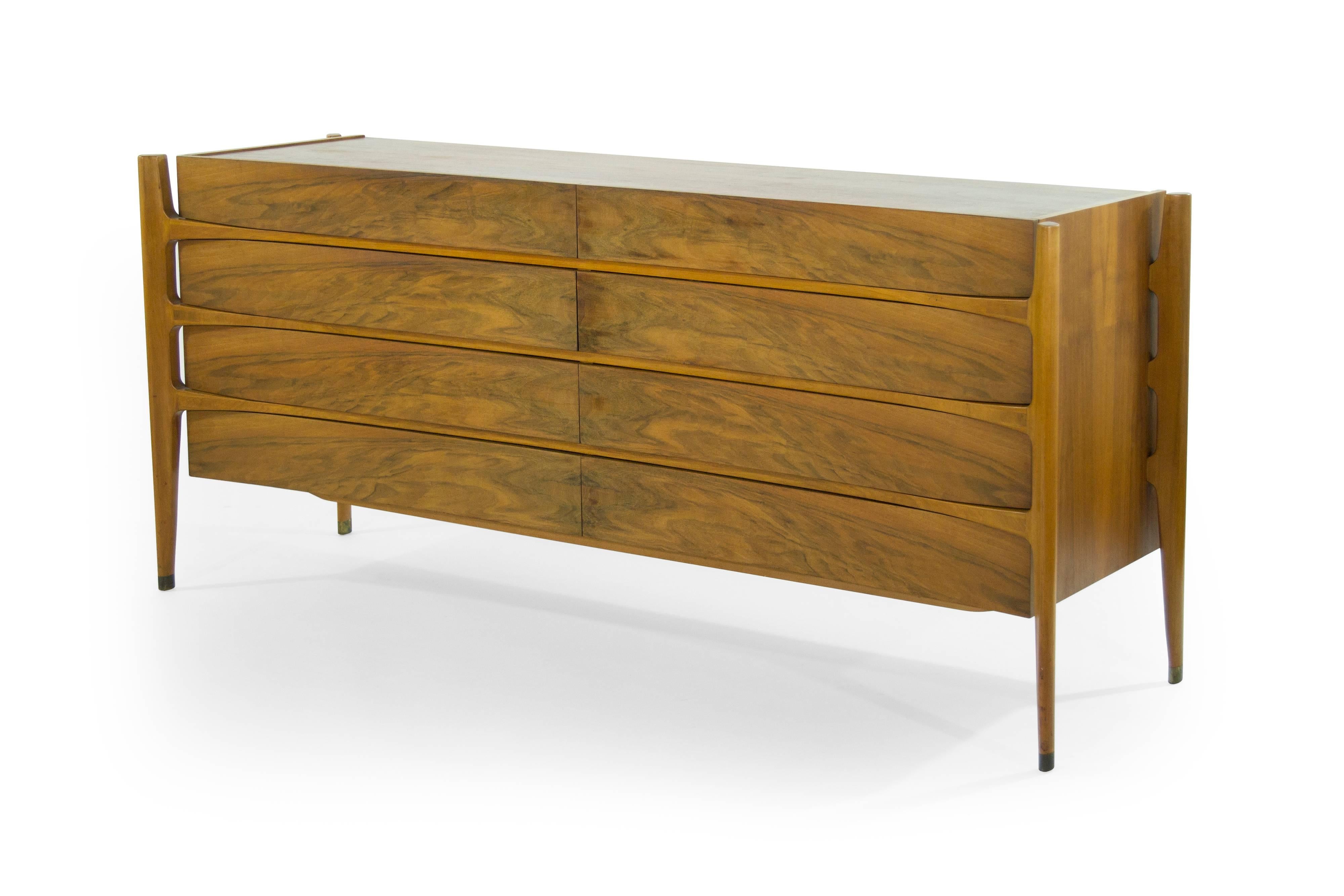 Sideboard by Jorgen Clausen in Rosewood, Denmark, 1950s In Excellent Condition In Westport, CT