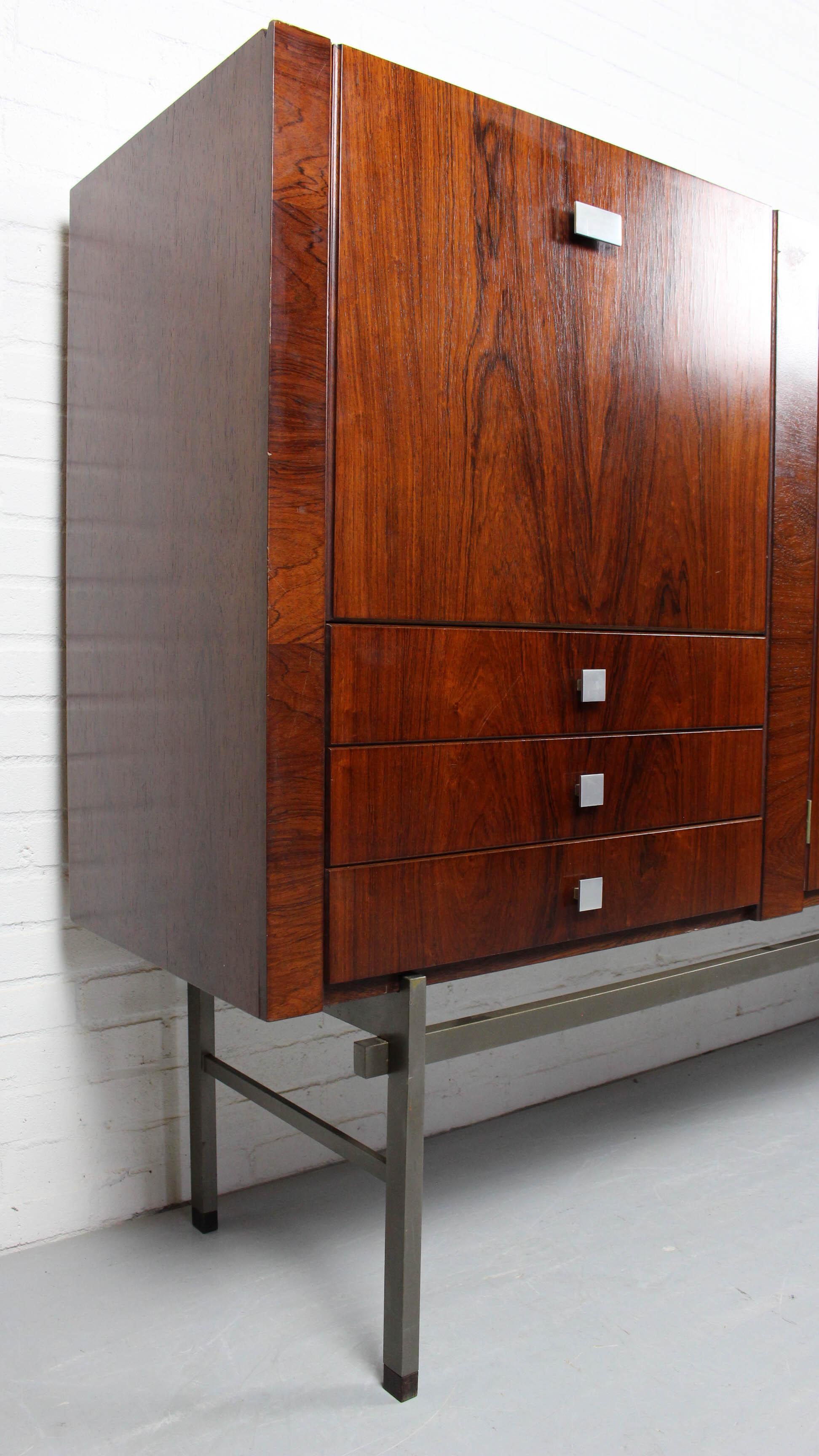 Rosewood Sideboard by Louis van Teeffelen for WéBé, 1960s 4