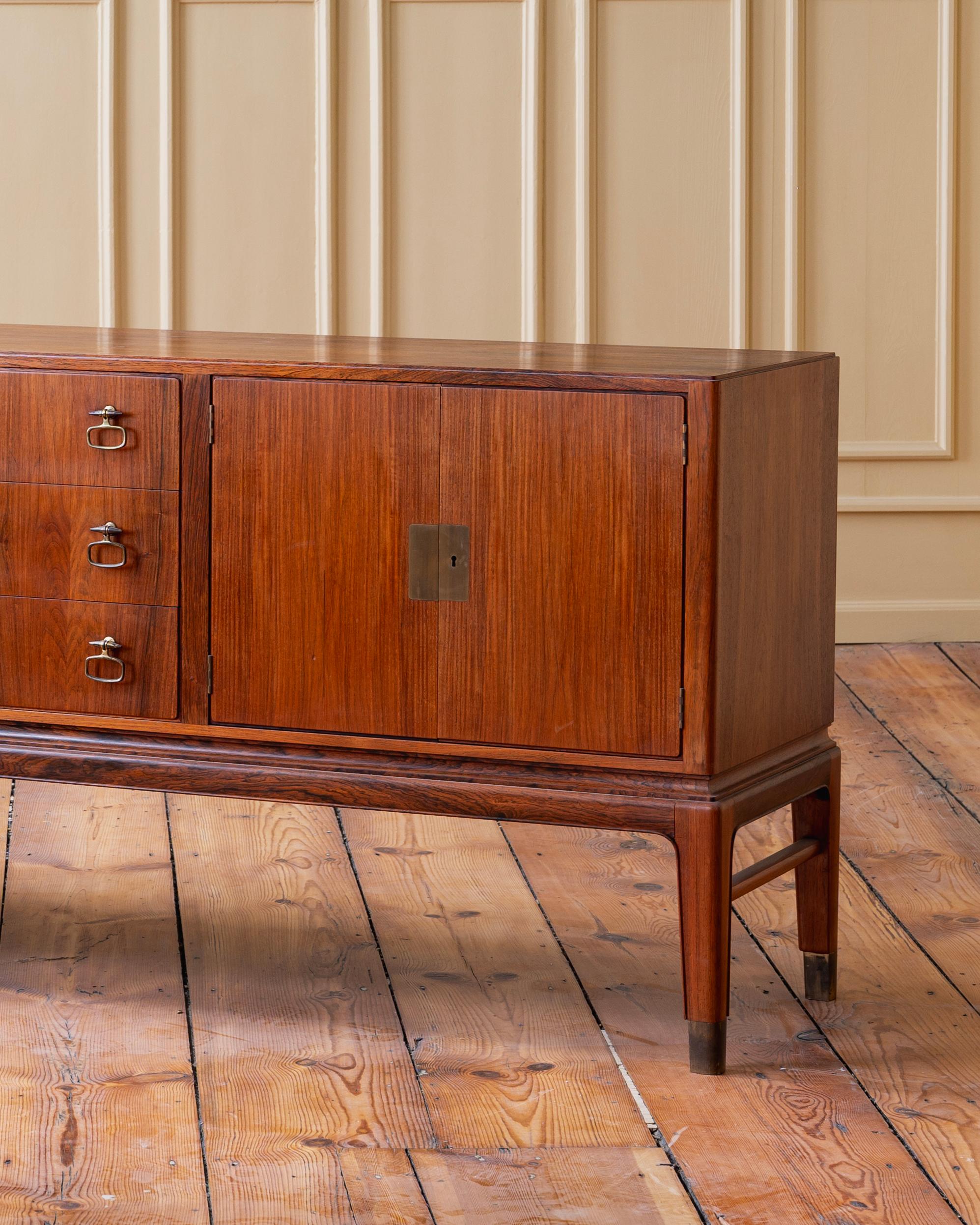 Mid-Century Modern Sideboard by Lysberg, Hansen & Therp For Sale