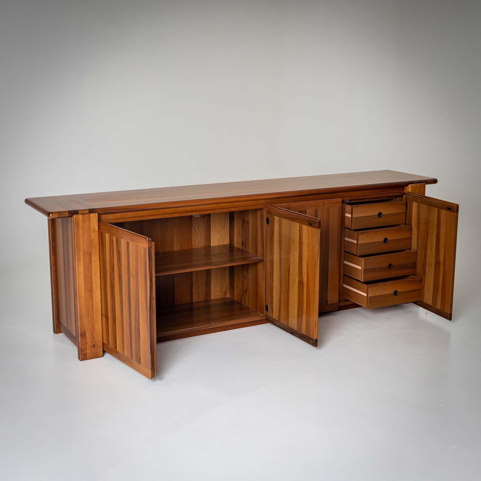 Mid-Century Modern Sideboard by Mario Marenco for Mobil Girgi, Italy 1970s For Sale
