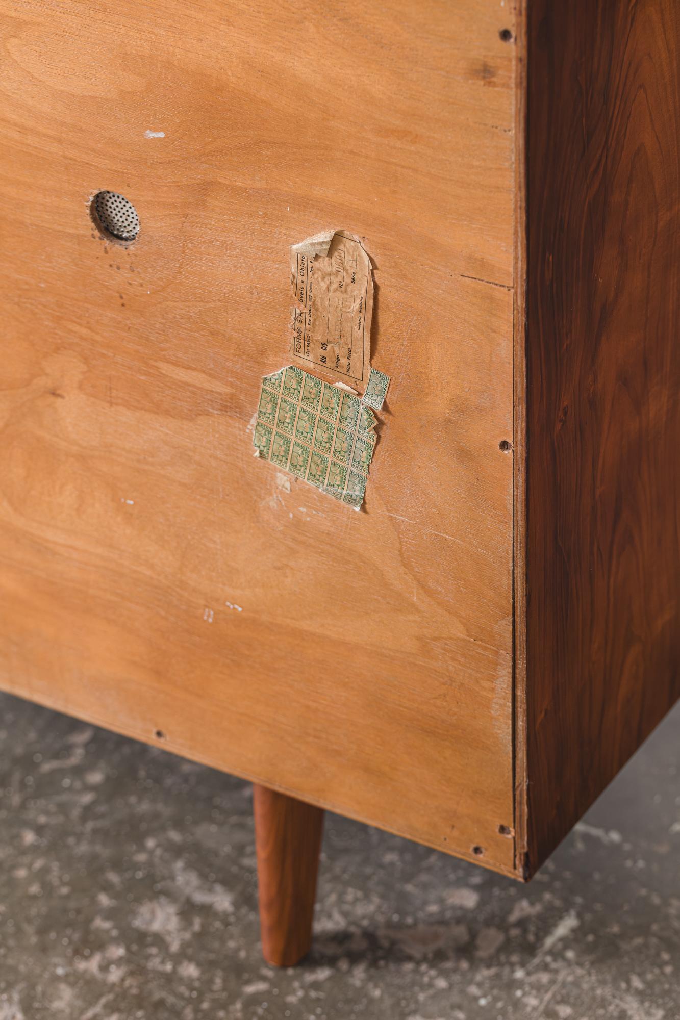 Hardwood Sideboard by Martin Eisler For Sale