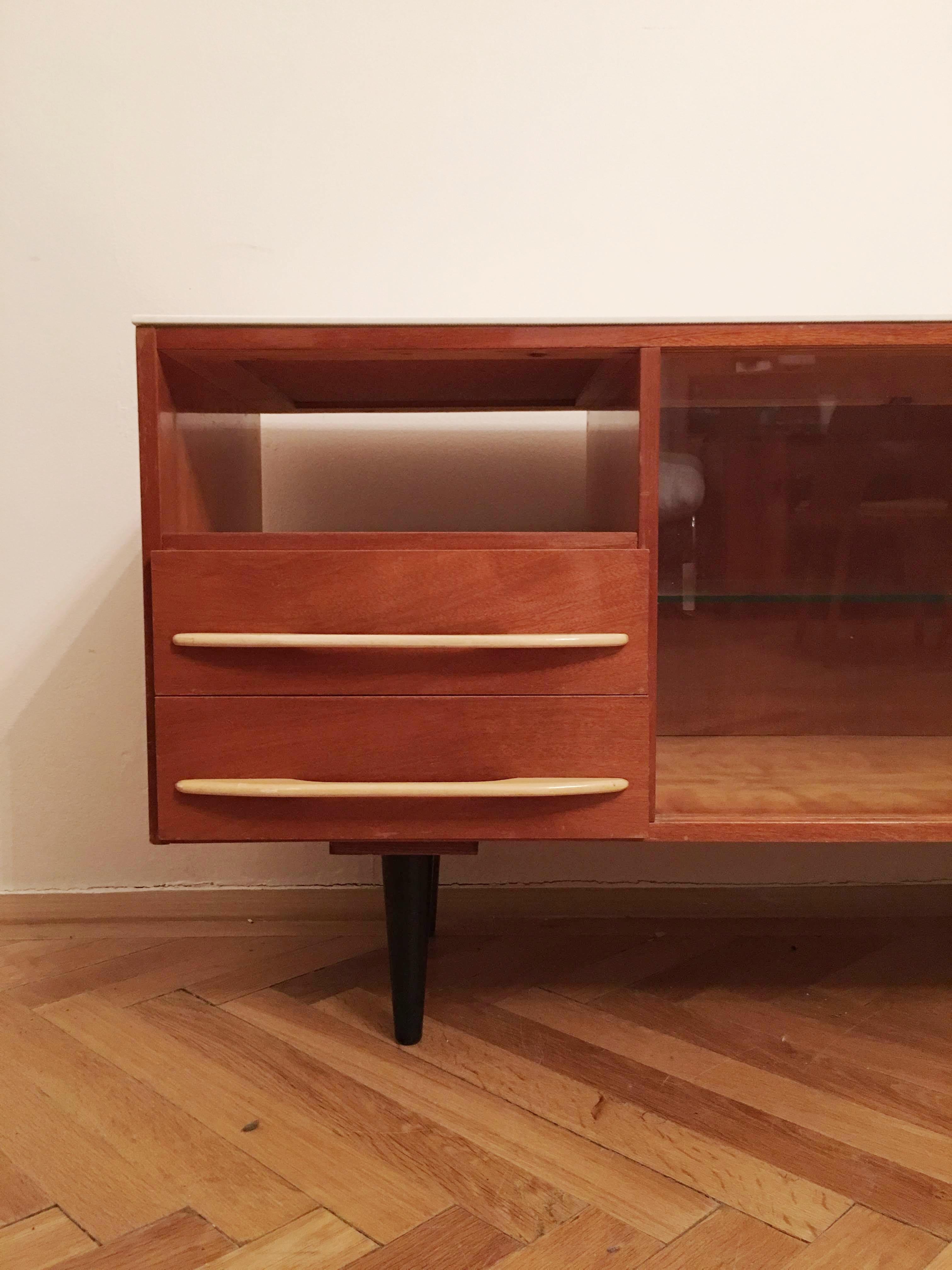 Mid-Century Modern Sideboard by Mojmir Pozar for UP Zavody, 1960s