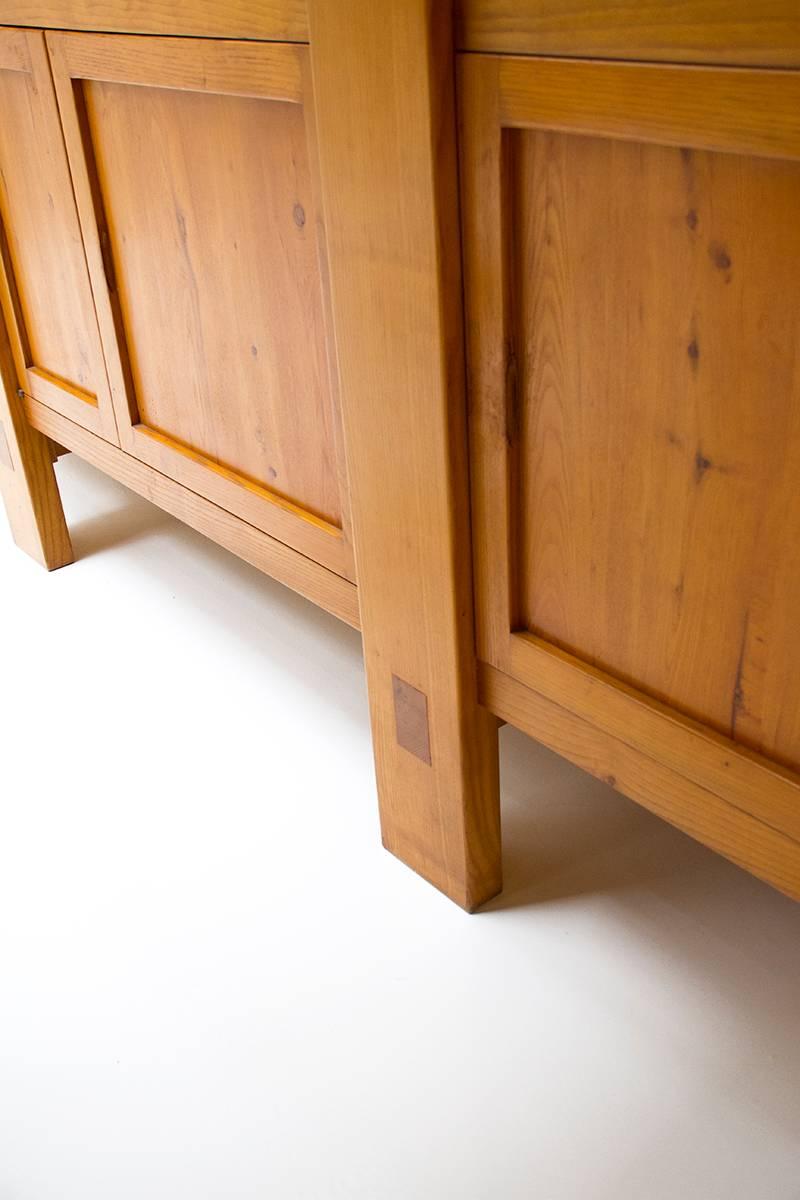 Mid-20th Century Sideboard by Pierre Chapo, Model R16, Made of Wood, circa 1960, France For Sale