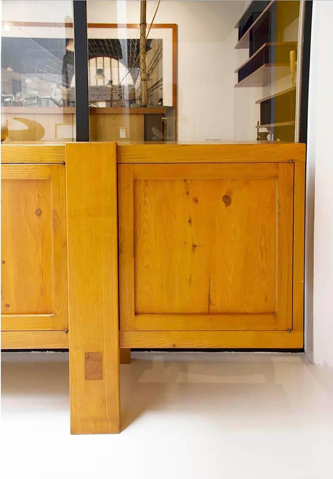 Sideboard by Pierre Chapo, Model R16, Made of Wood, circa 1969, France For Sale 5