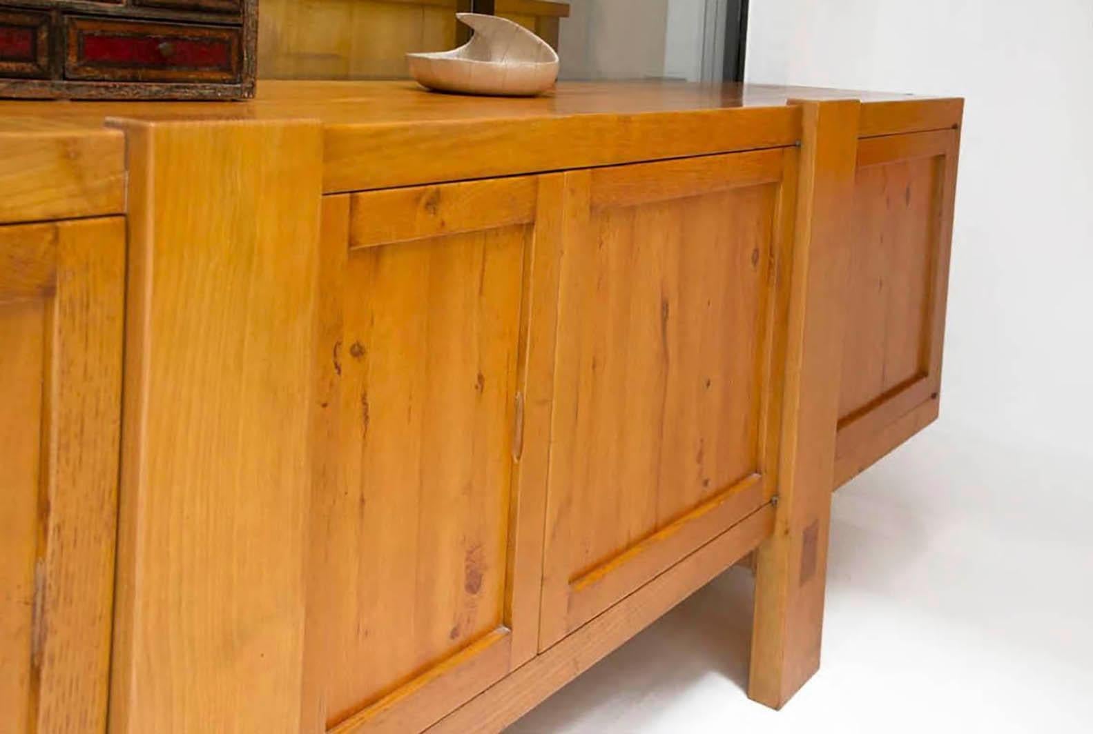 Sideboard by Pierre Chapo, Model R16, Made of Wood, circa 1969, France For Sale 7
