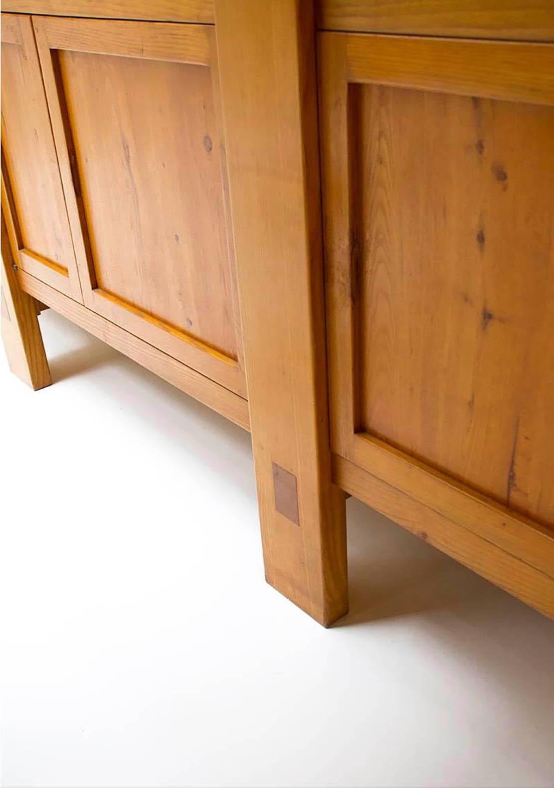 Sideboard by Pierre Chapo, Model R16, Made of Wood, circa 1969, France For Sale 3