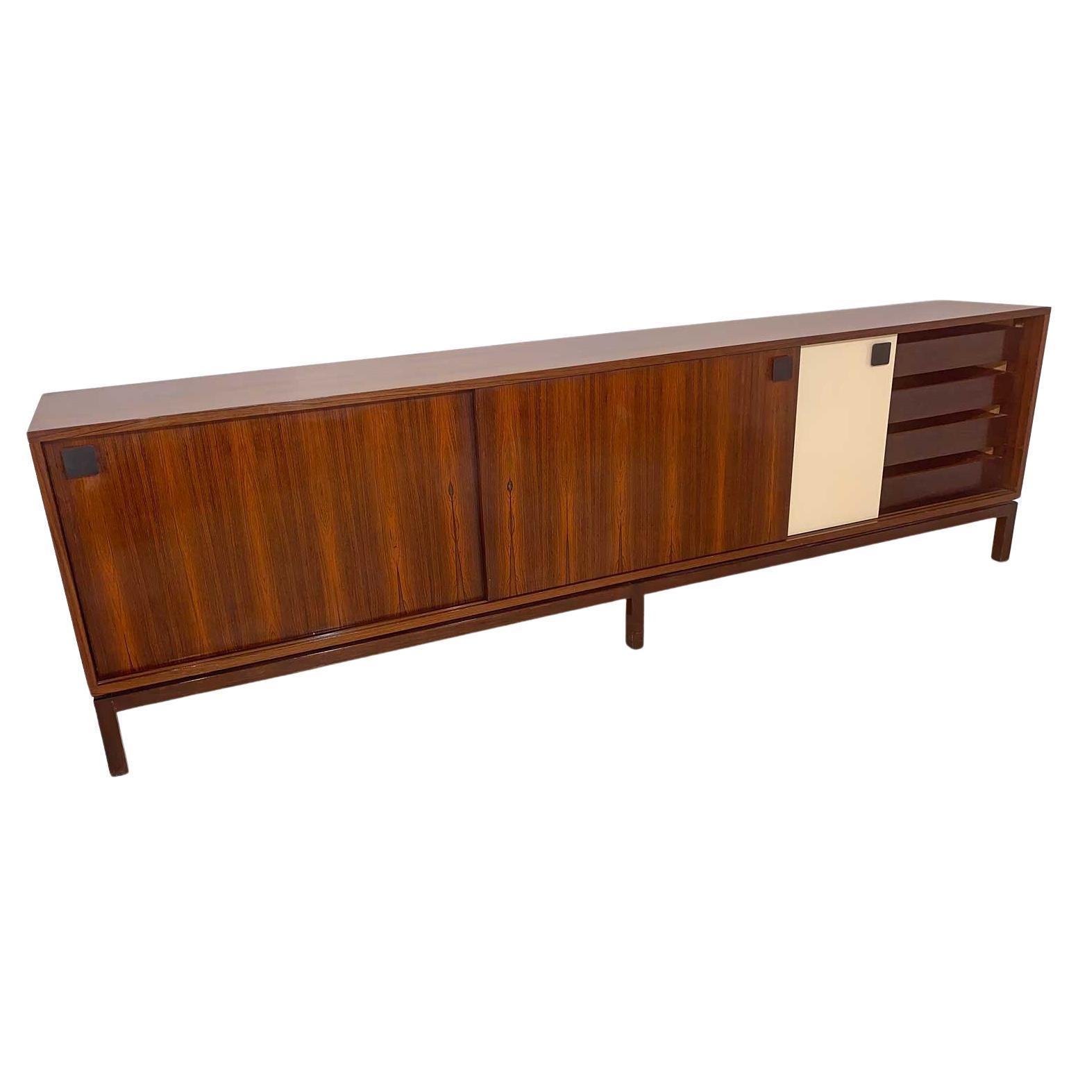 sideboard by Tito Agnoli for La Linea furniture Italy For Sale
