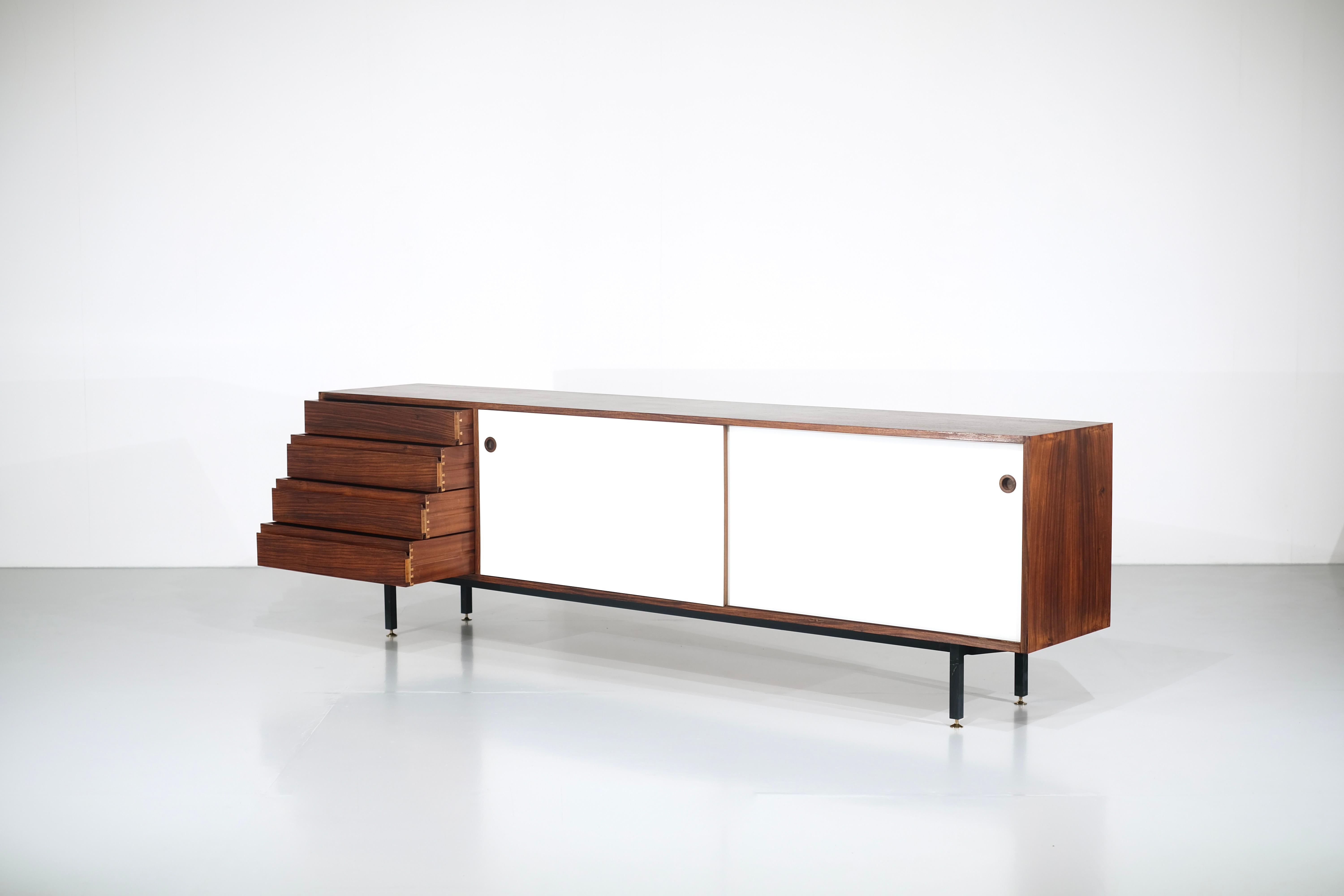 Mid-20th Century Sideboard by Walter Wirz for Wilhelm Renz, Germany 1960's. For Sale