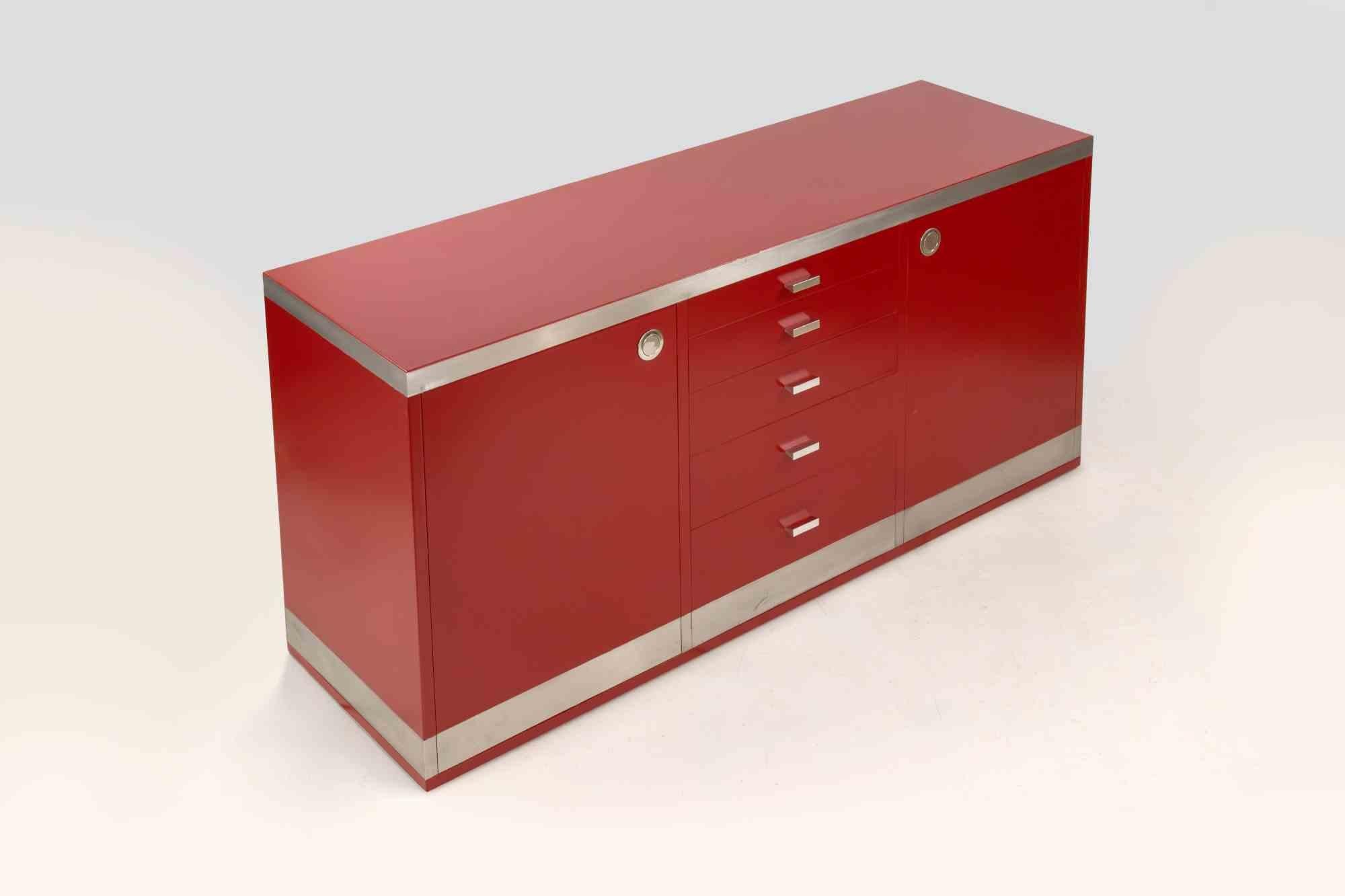 Italian Sideboard by Willy Rizzo, 1970s