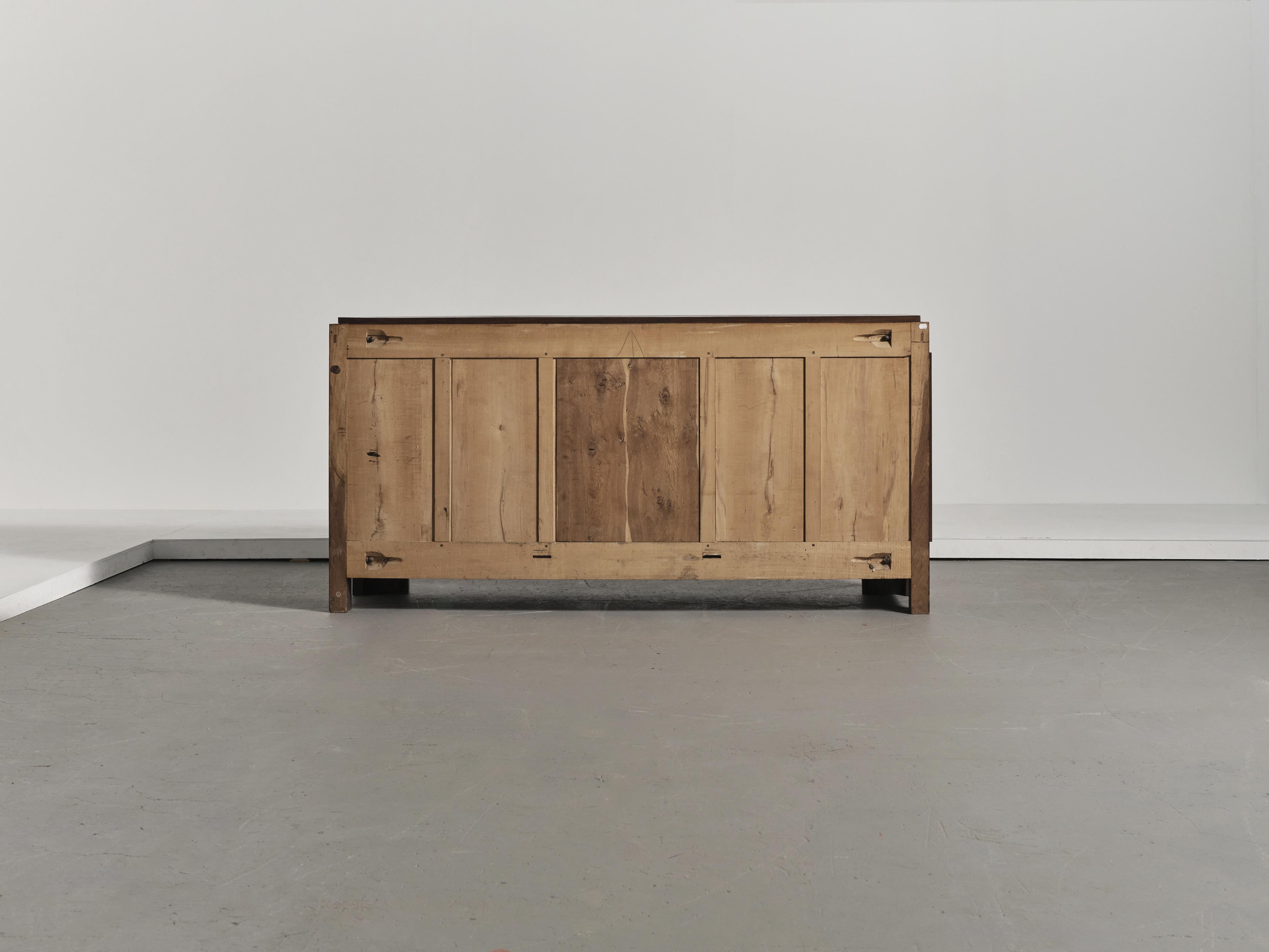 Sideboard / Cabinet Attributed to Charles Dudouyt, France, 1940s For Sale 6