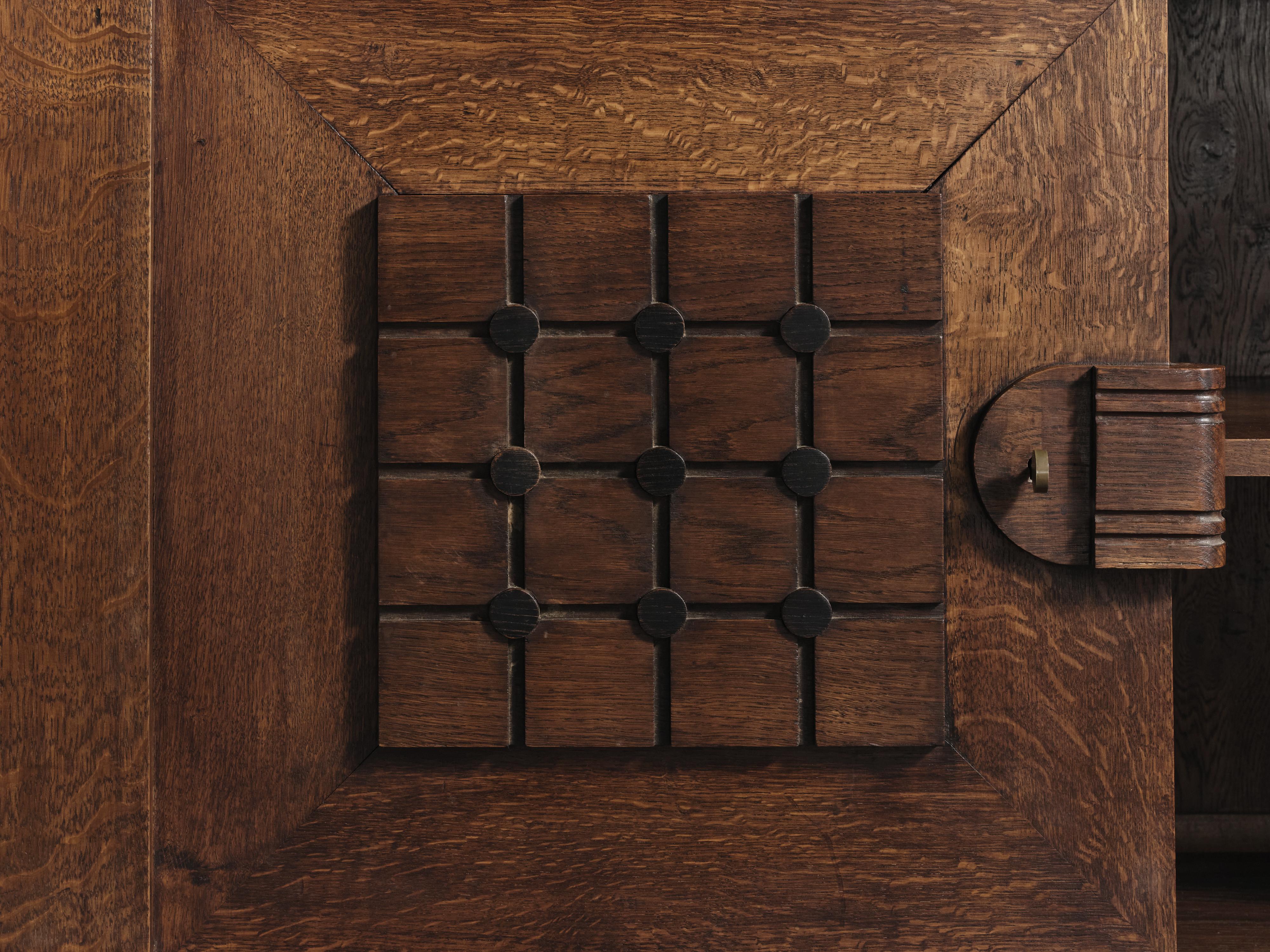 Sideboard / Cabinet Attributed to Charles Dudouyt, France, 1940s In Good Condition For Sale In Lewes, East Sussex