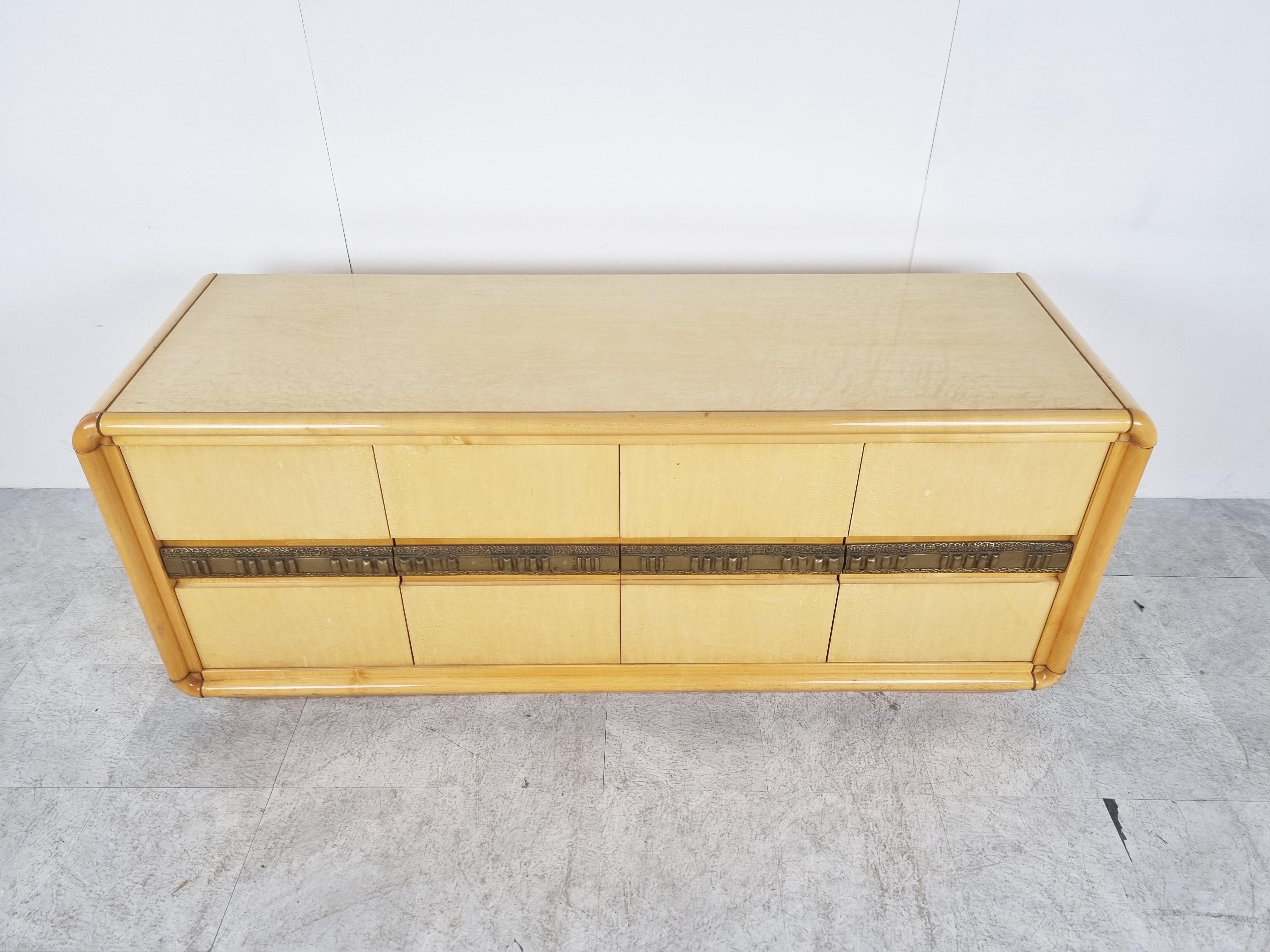 Mid-Century Modern Sideboard Cabinet by Luciano Frigerio for Desio, 1970s