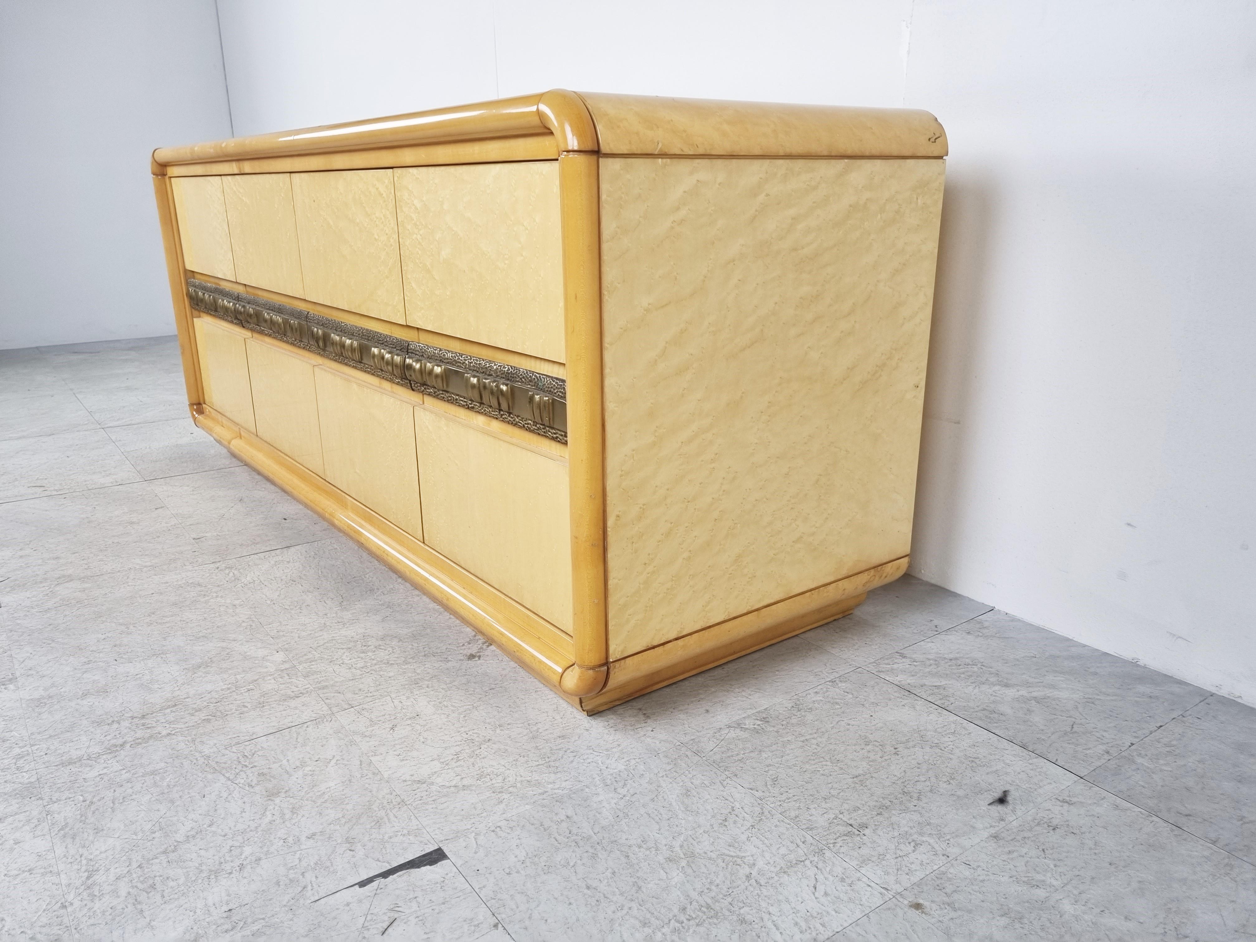 Sideboard Cabinet by Luciano Frigerio for Desio, 1970s In Good Condition In HEVERLEE, BE