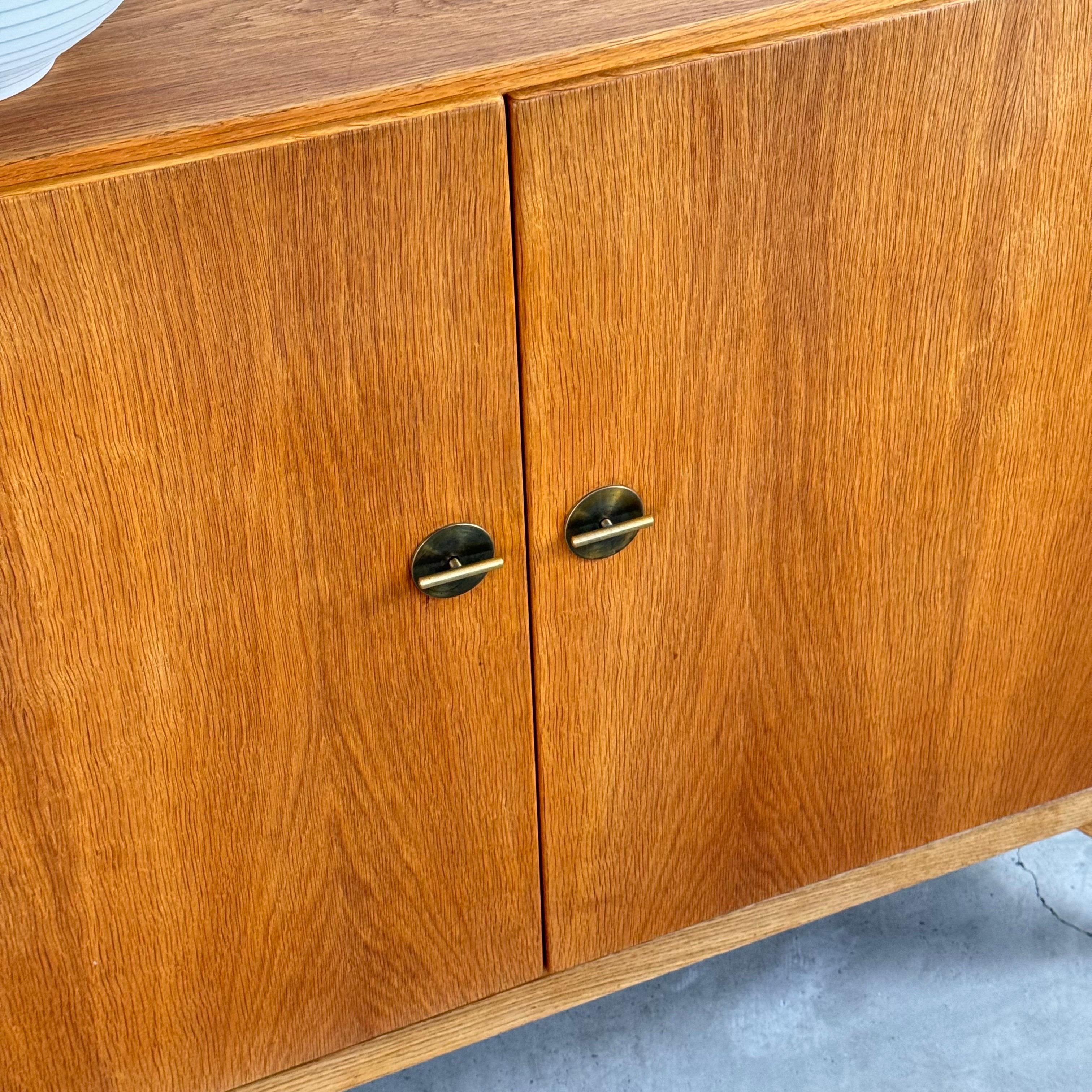 Danish Sideboard/Cabinet, Model No. 232 by Børge Mogensen for FDB Møbler, Denmark, 1951 For Sale