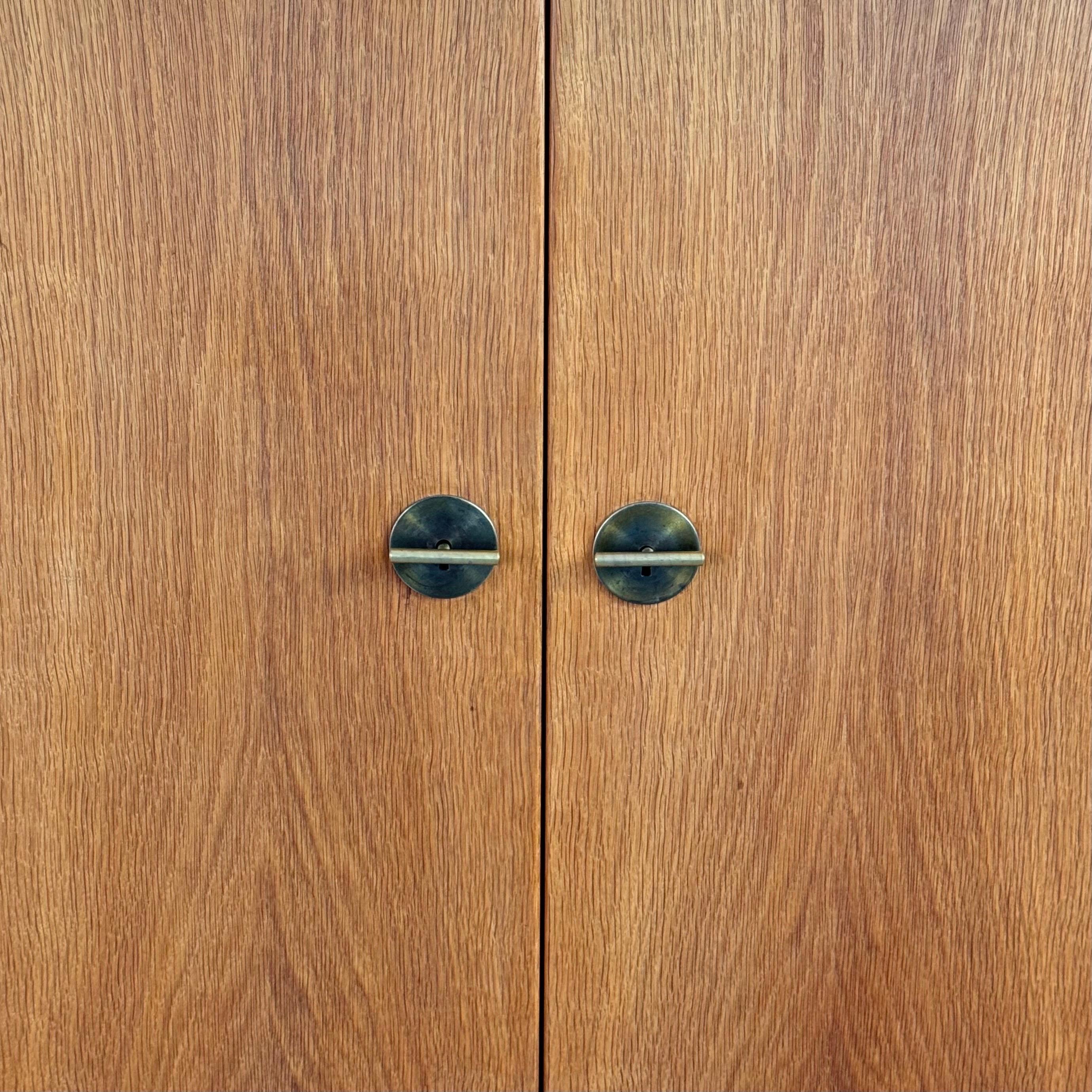 Sideboard/Cabinet, Model No. 232 by Børge Mogensen for FDB Møbler, Denmark, 1951 In Good Condition For Sale In Bagnolo Mella, Brescia