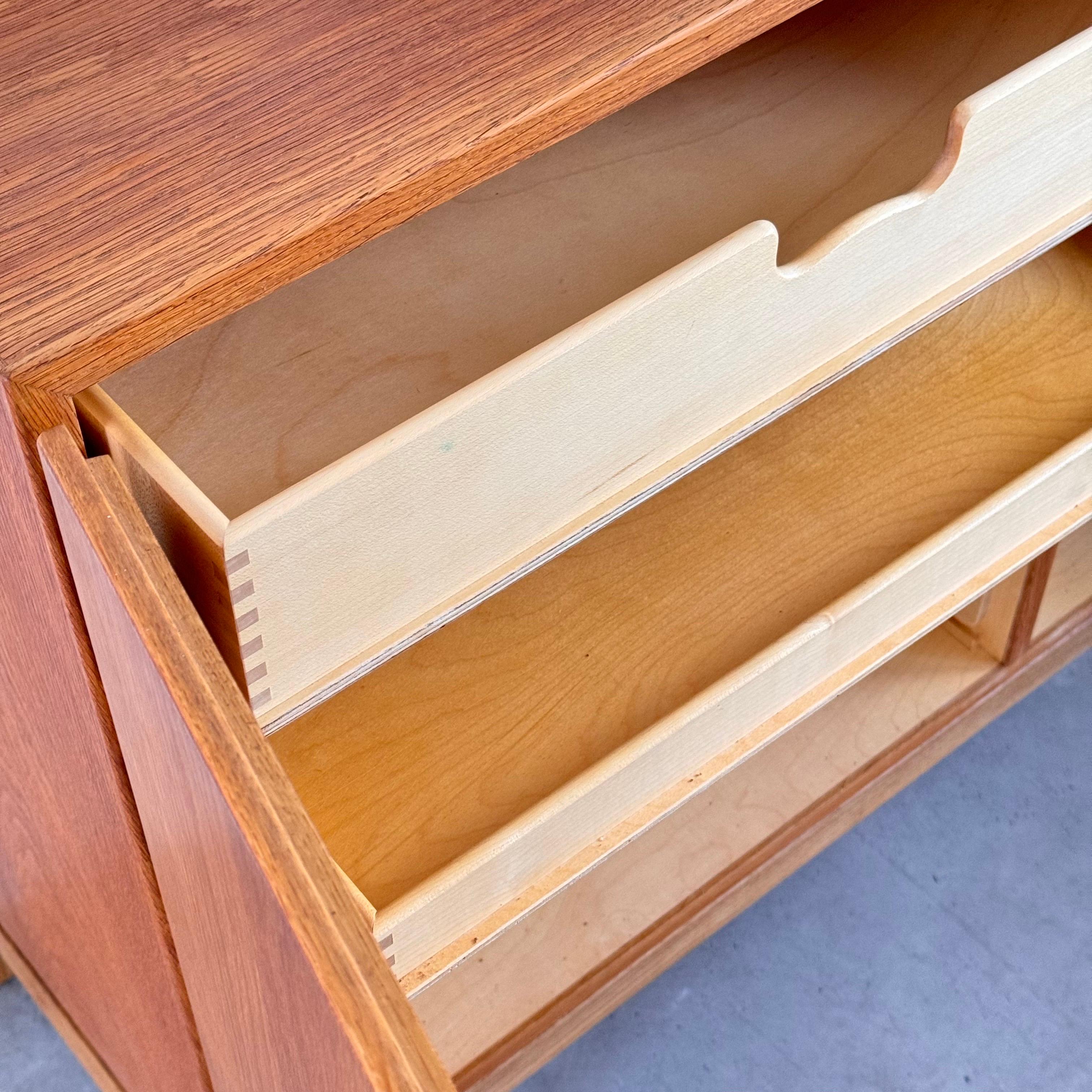 Sideboard/Cabinet, Model No. 232 by Børge Mogensen for FDB Møbler, Denmark, 1951 For Sale 2