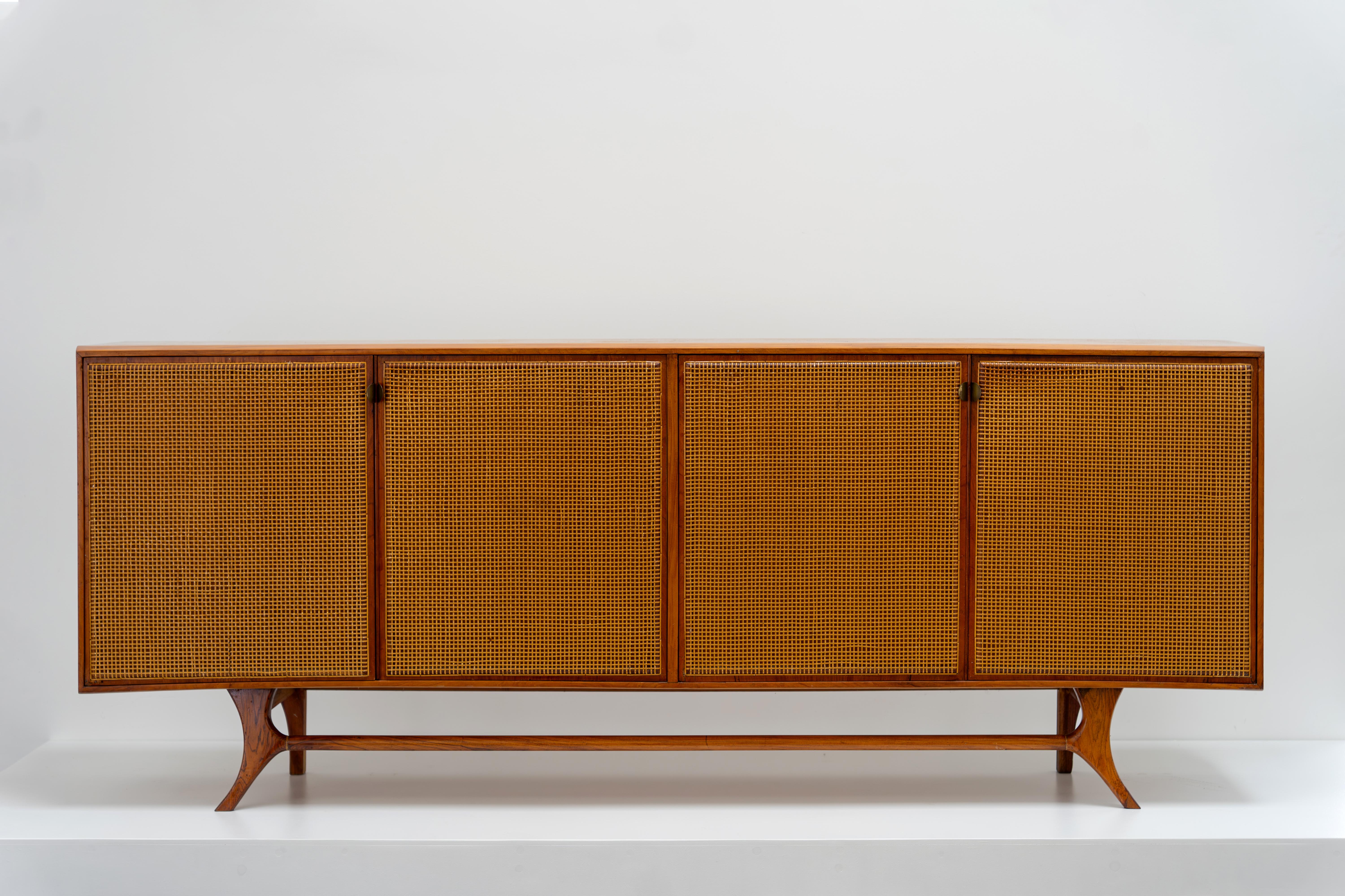20ième siècle Buffet - Carlo Hauner et Martin Eisler Forma Moveis, Brazil, années 1950 en vente