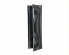 Casamania Sideboard & Horm Blend Shelves design Karim Rashid - Graphite