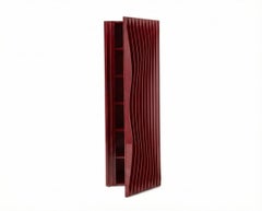 Casamania Sideboard & Horm Blend Shelves design Karim Rashid - Red