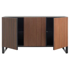 Sideboard Casamania & Horm Leon Wood Minimal Design - 3 Doors