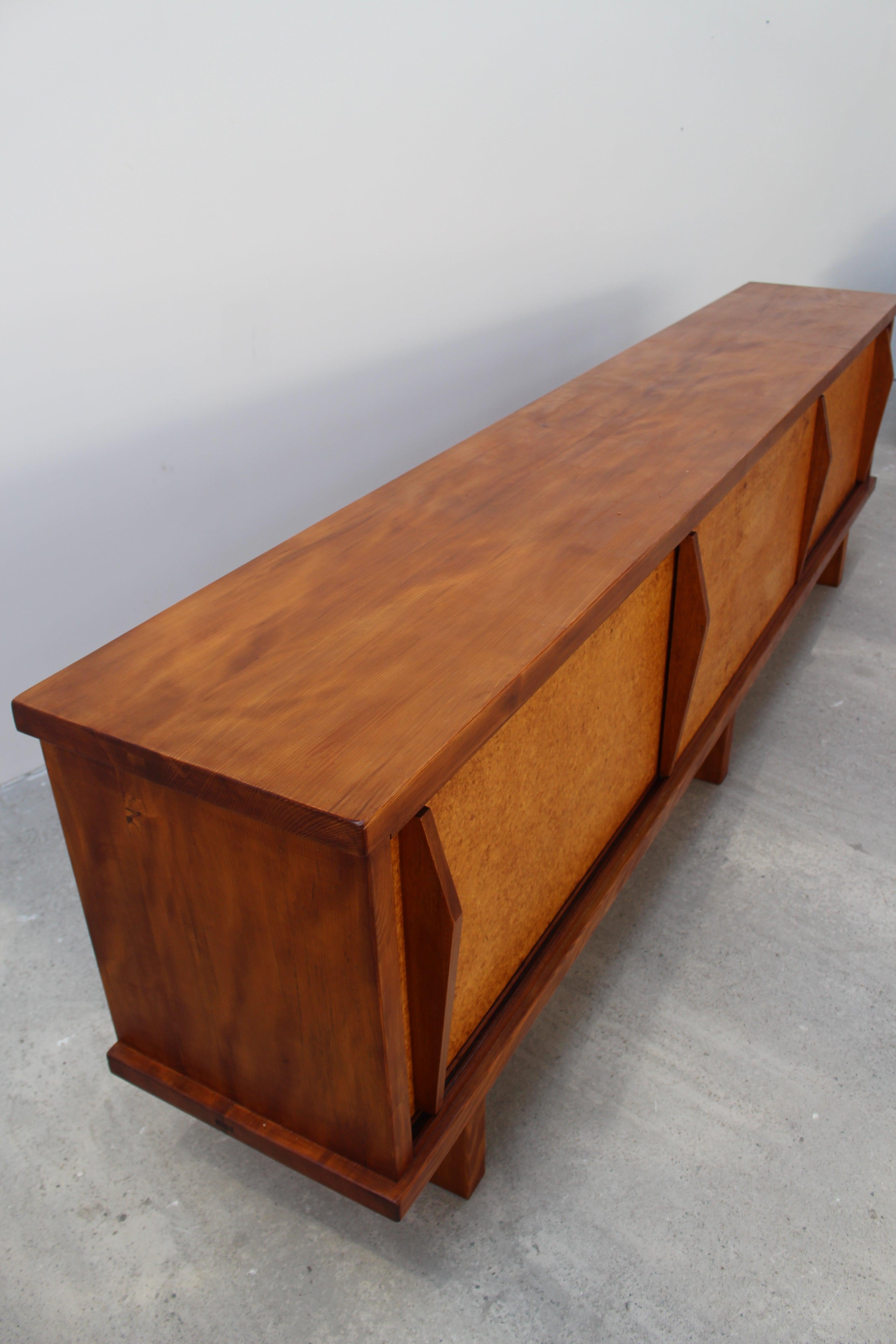 French Sideboard Charlotte Perriand, Recycled and Designed by Clement Cividino