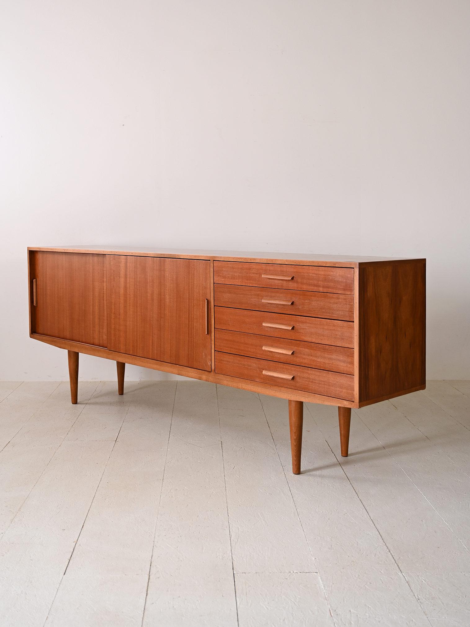 Mid-20th Century Sideboard danese anni '60 For Sale