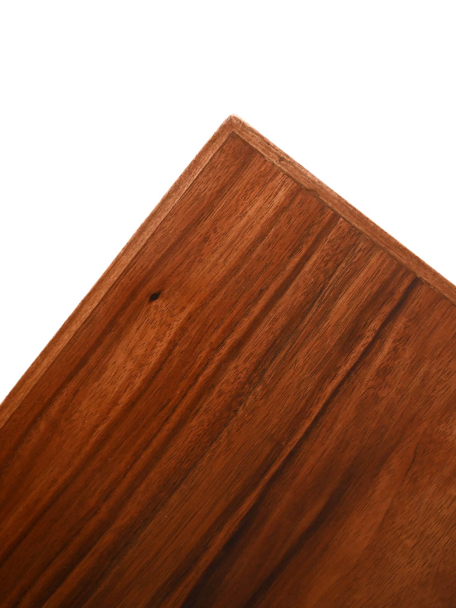 Wood Sideboard con cassetti in legno scuro For Sale