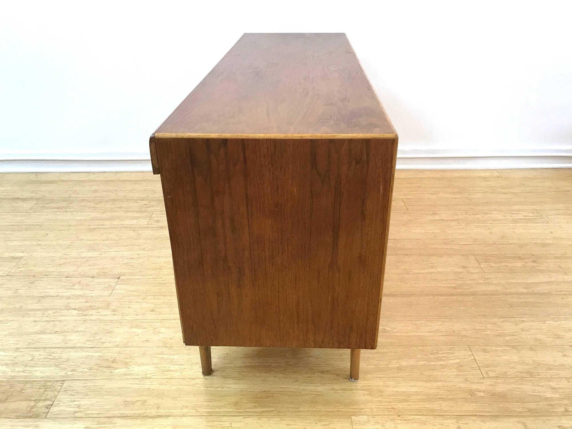 Walnut Sideboard / Credenza by Warren Church for Lane Perception Series