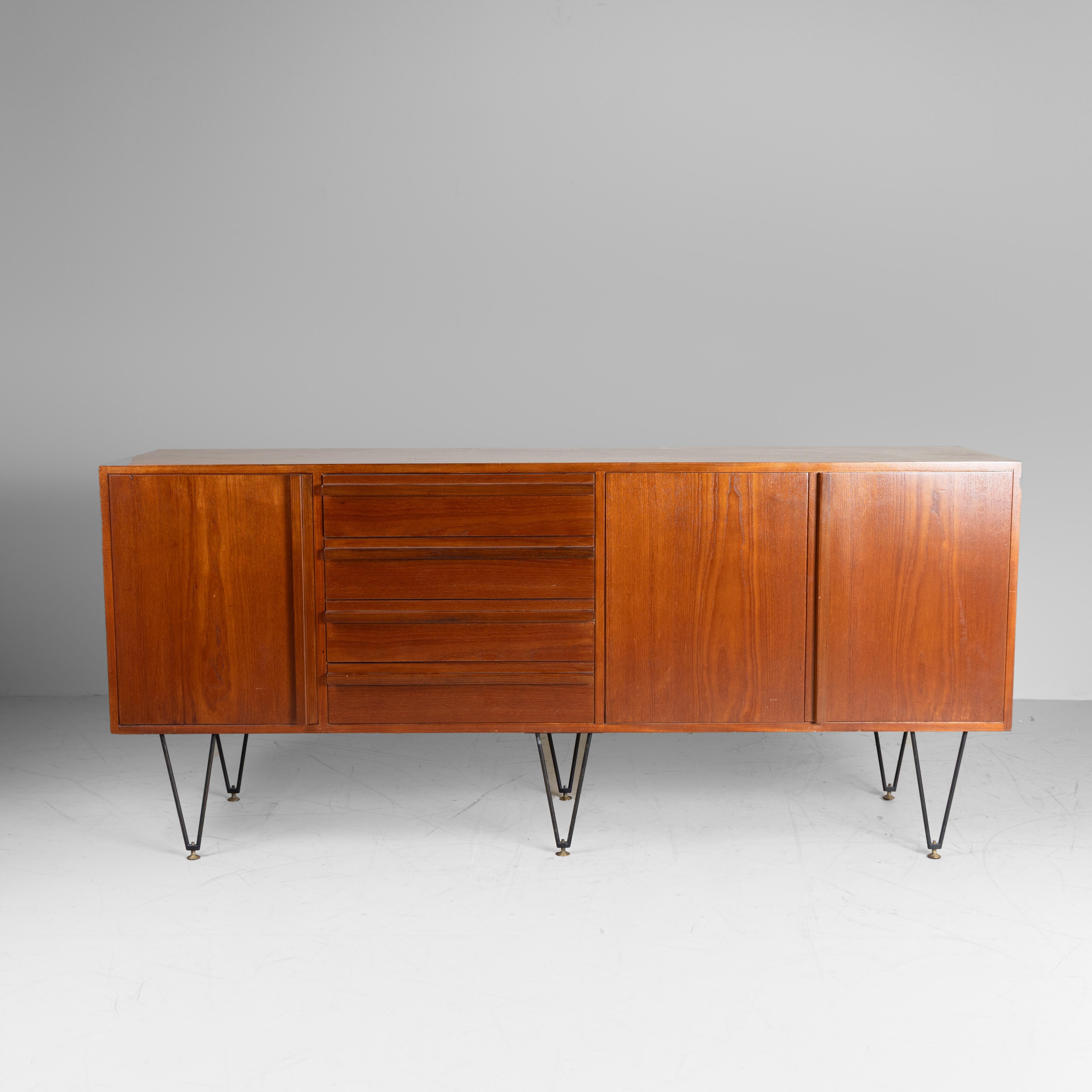 Aparador/Credenza, Manifattura Italiana, 1960 en venta 8
