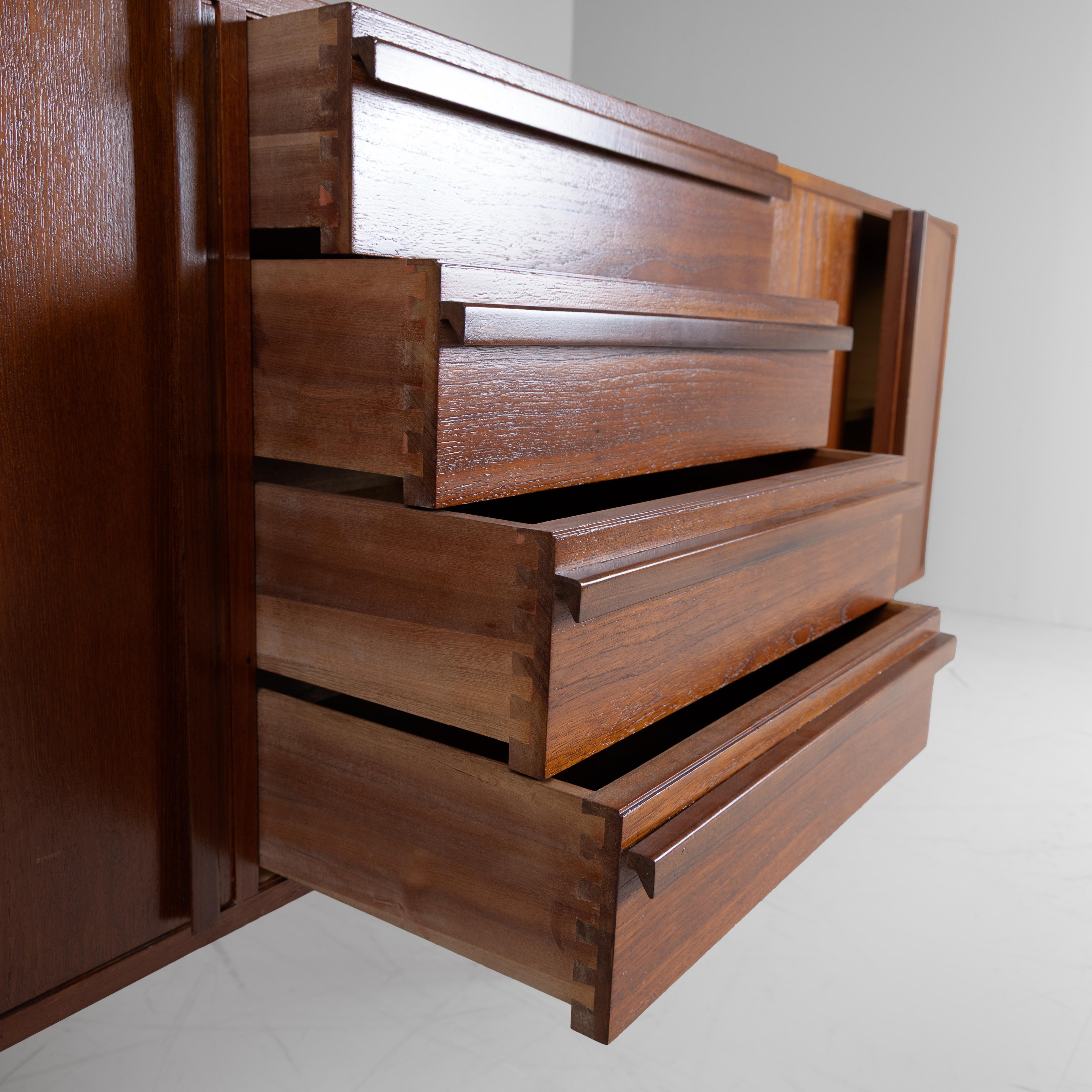 Aparador/Credenza, Manifattura Italiana, 1960 Metal en venta