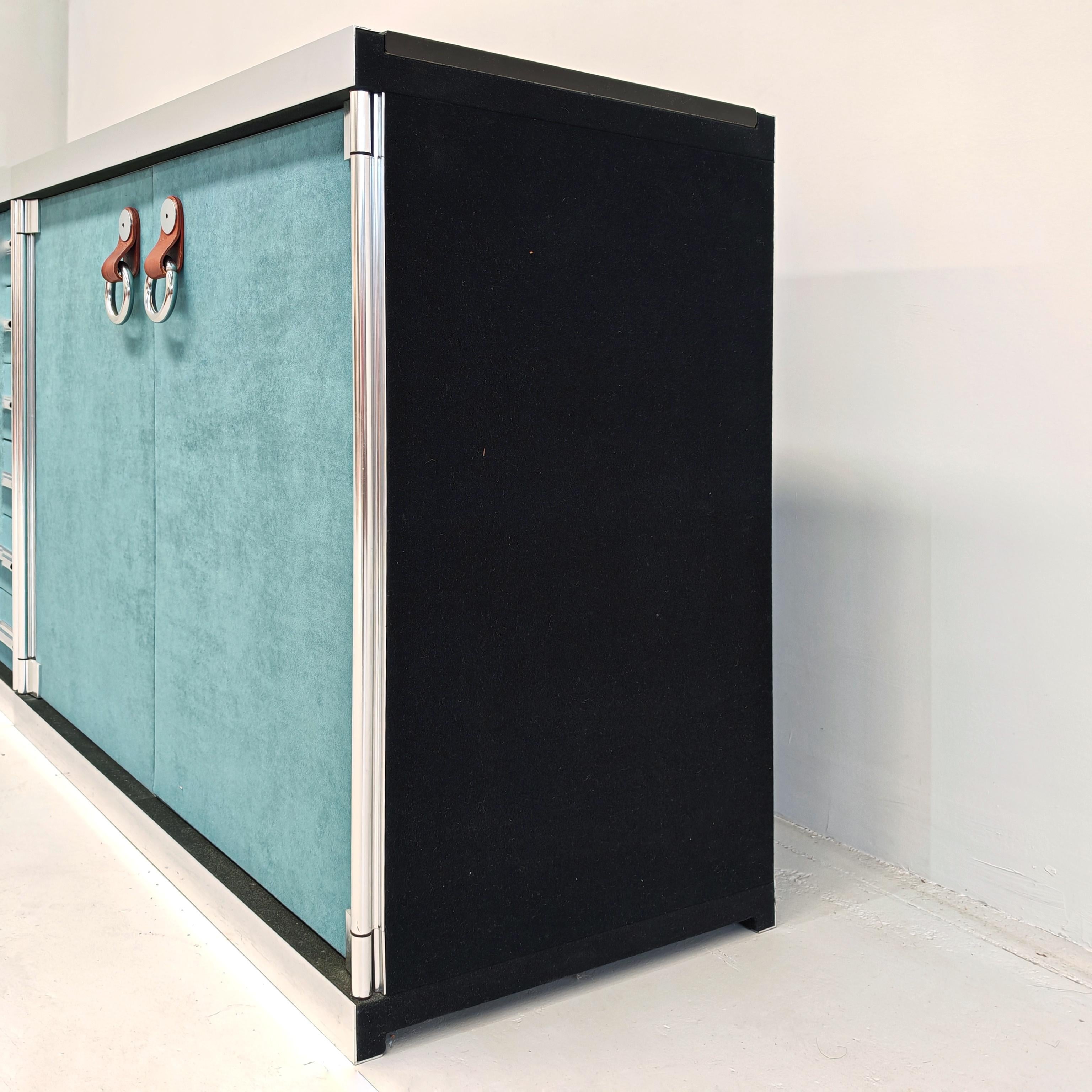 Sideboard modular credenza Guido Faleschini for i4 Mariani (Hermès) 1970's For Sale 9