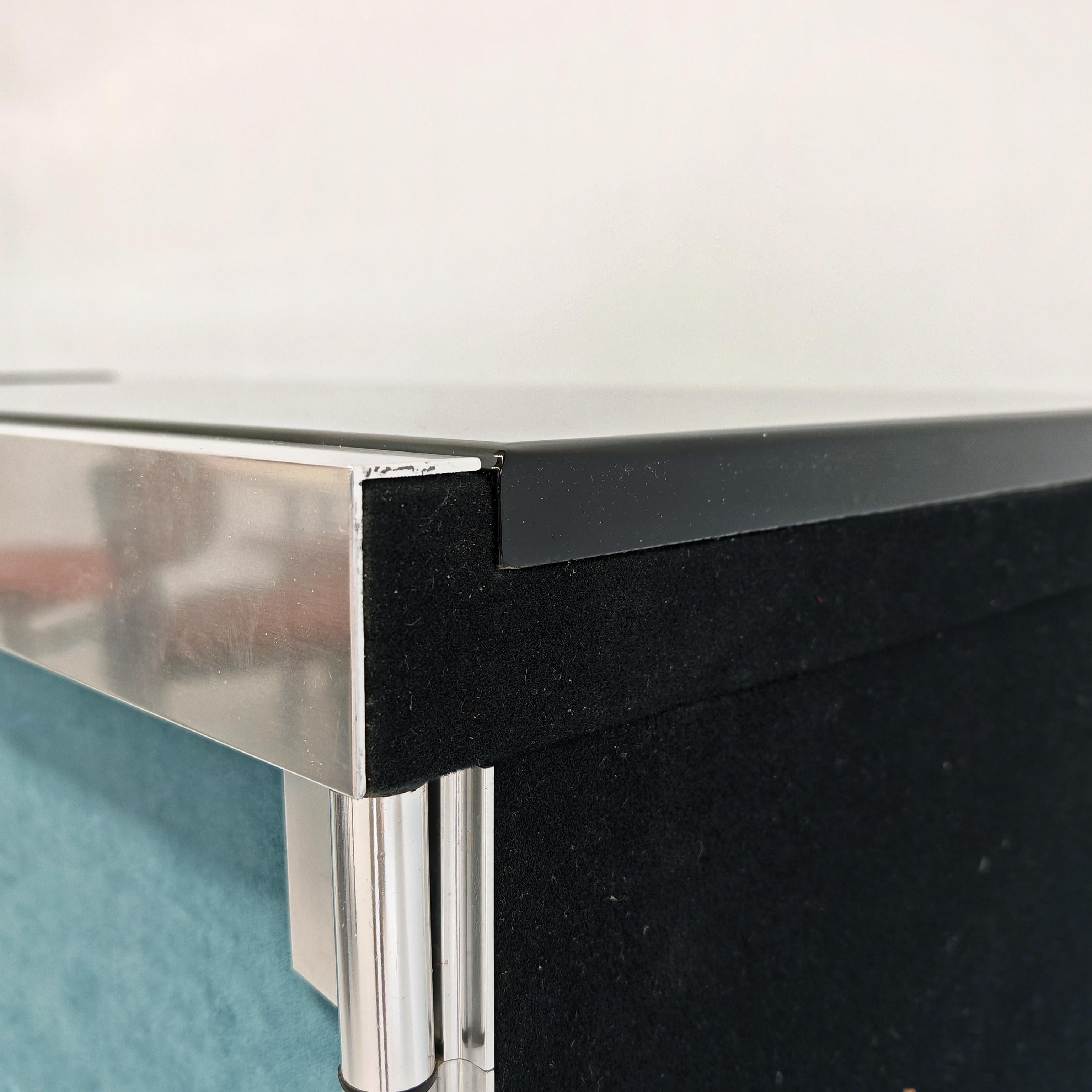 Sideboard modular credenza Guido Faleschini for i4 Mariani (Hermès) 1970's For Sale 11