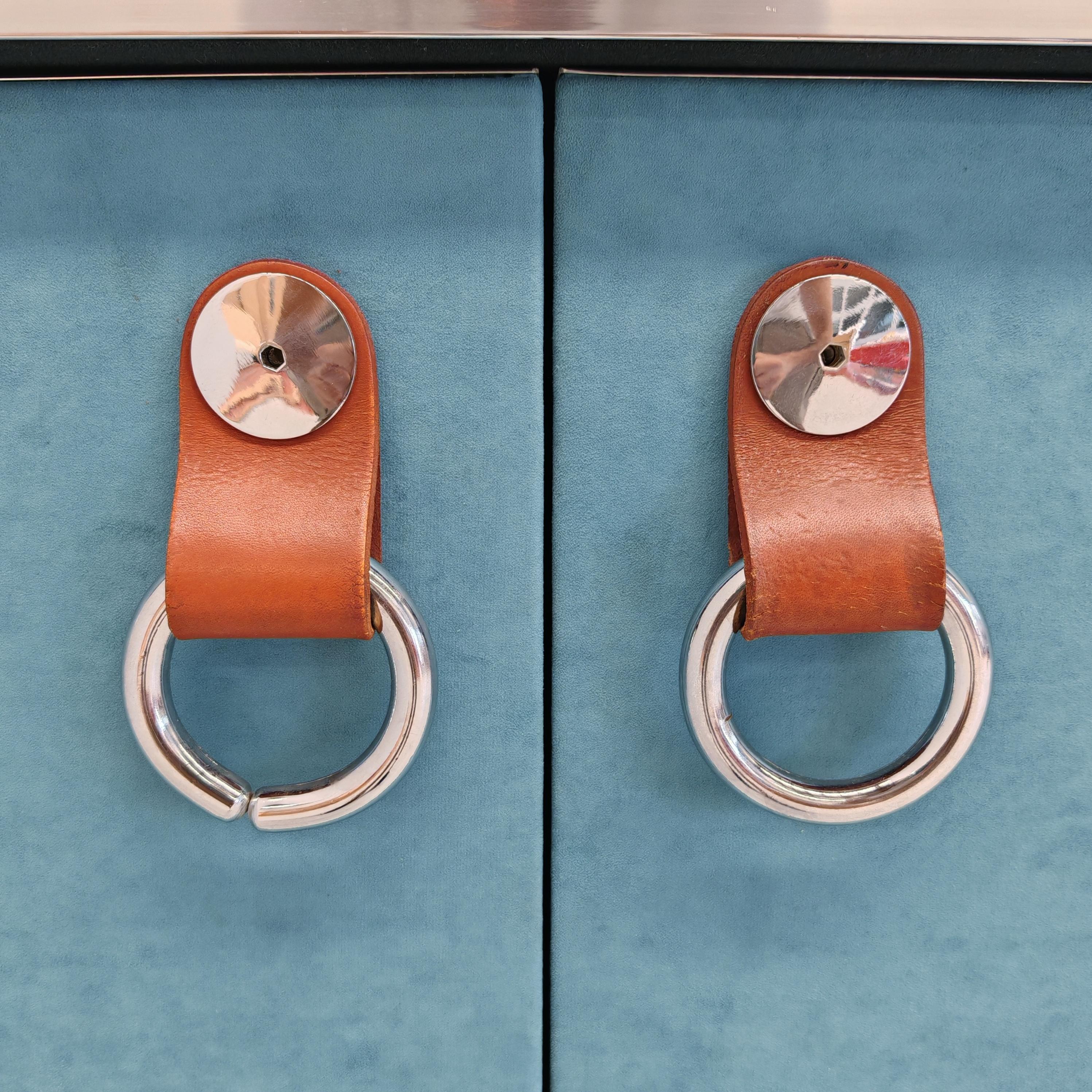 Other Sideboard modular credenza Guido Faleschini for i4 Mariani (Hermès) 1970's For Sale